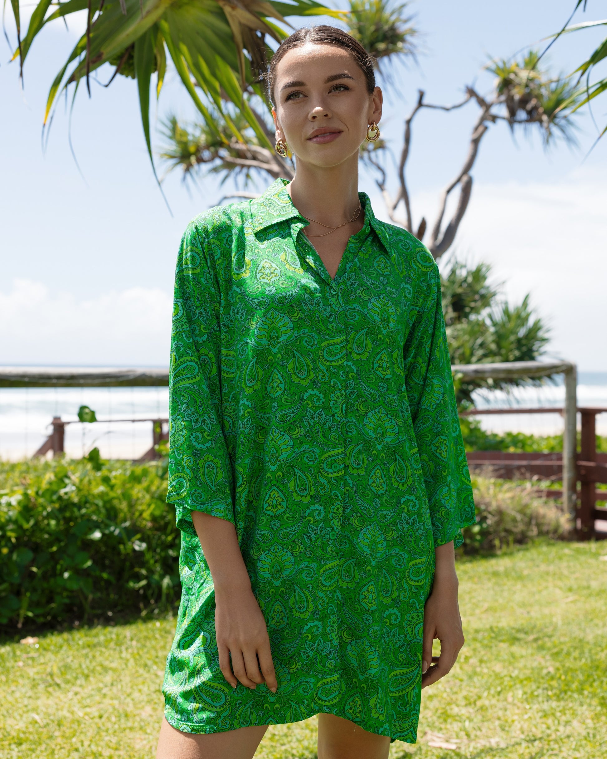 MALIBU MINI DRESS NORTHERN LIGHTS
