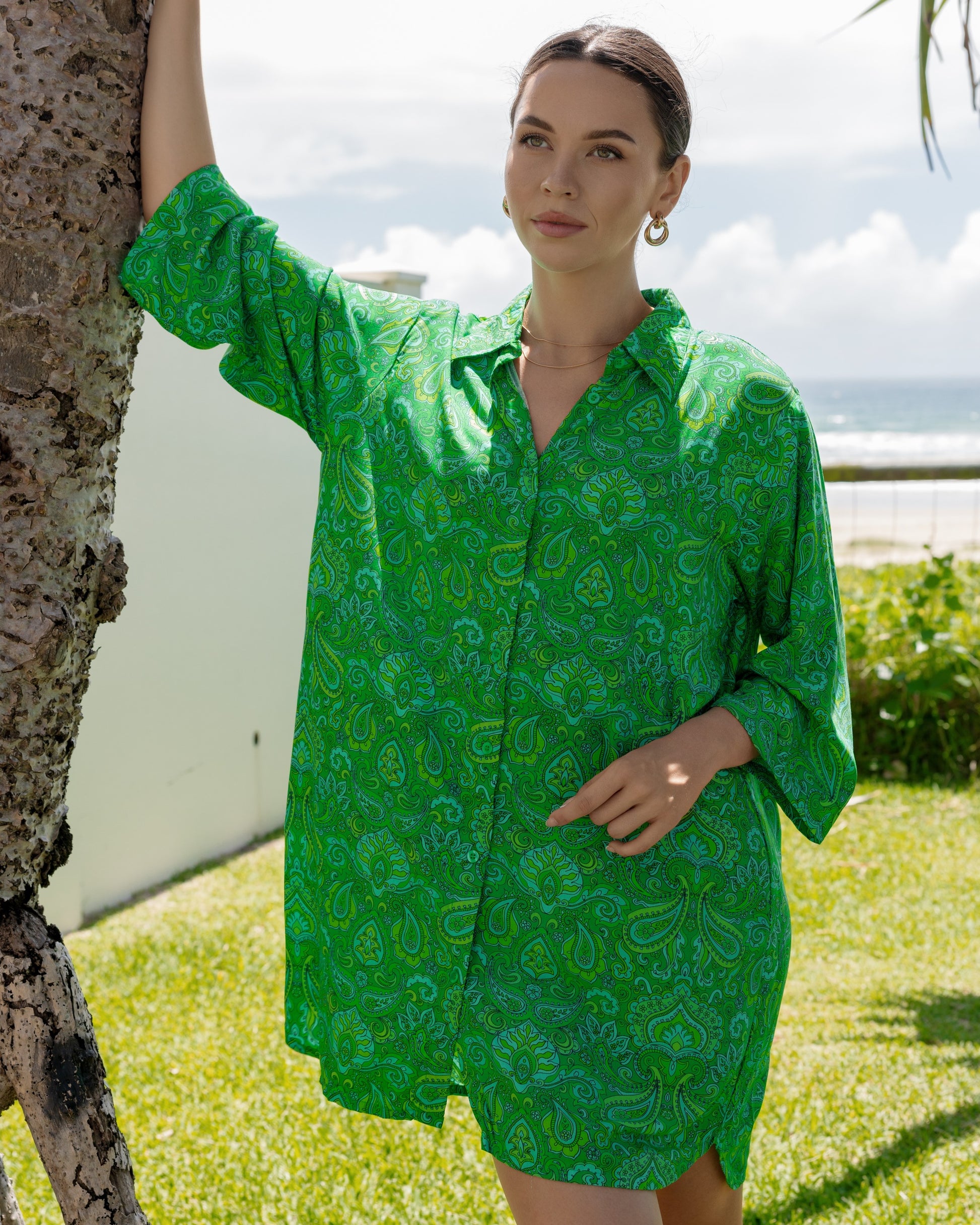 MALIBU MINI DRESS NORTHERN LIGHTS