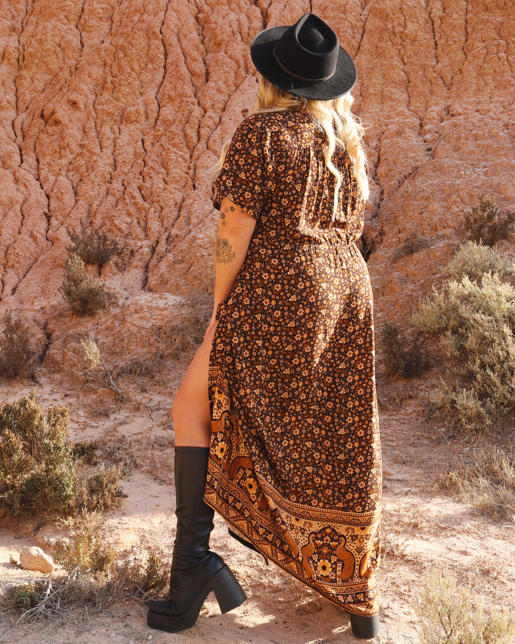 SURI MAXI DRESS HONEYGLOW