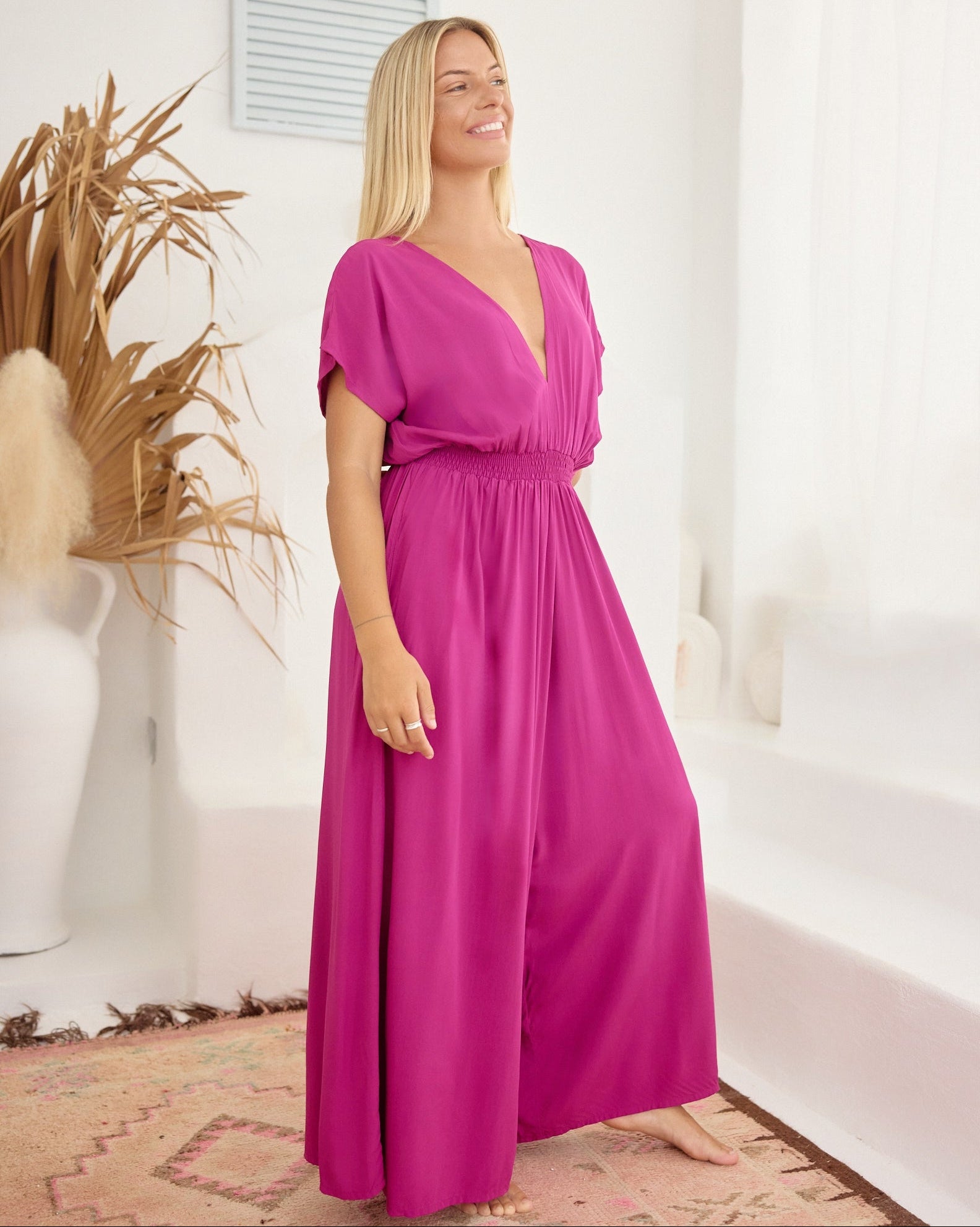 HEIDI JUMPSUIT MAGENTA