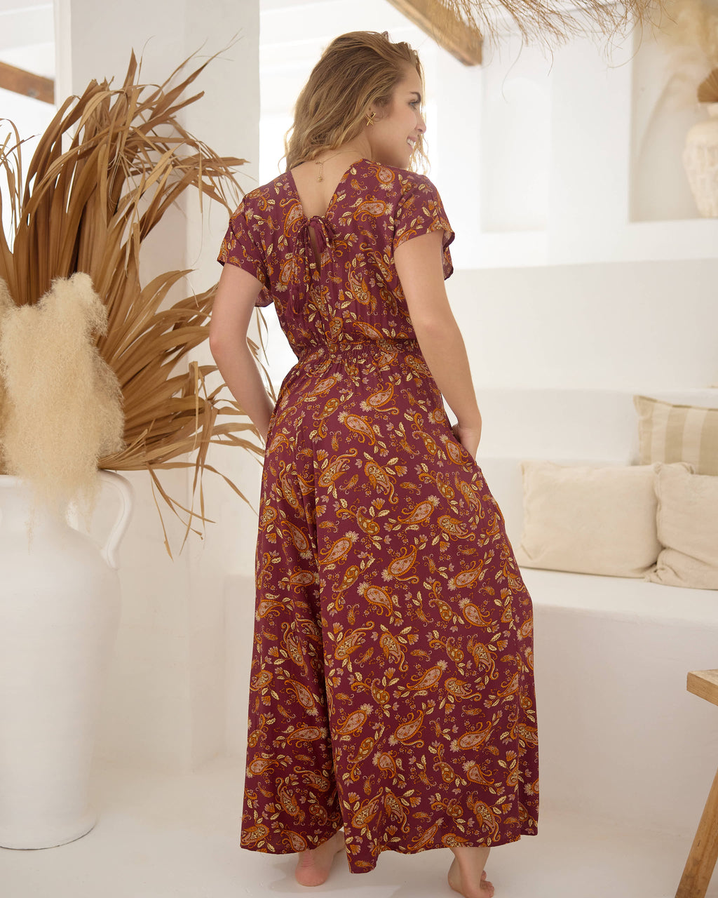 HEIDI JUMPSUIT SALTED CARAMEL