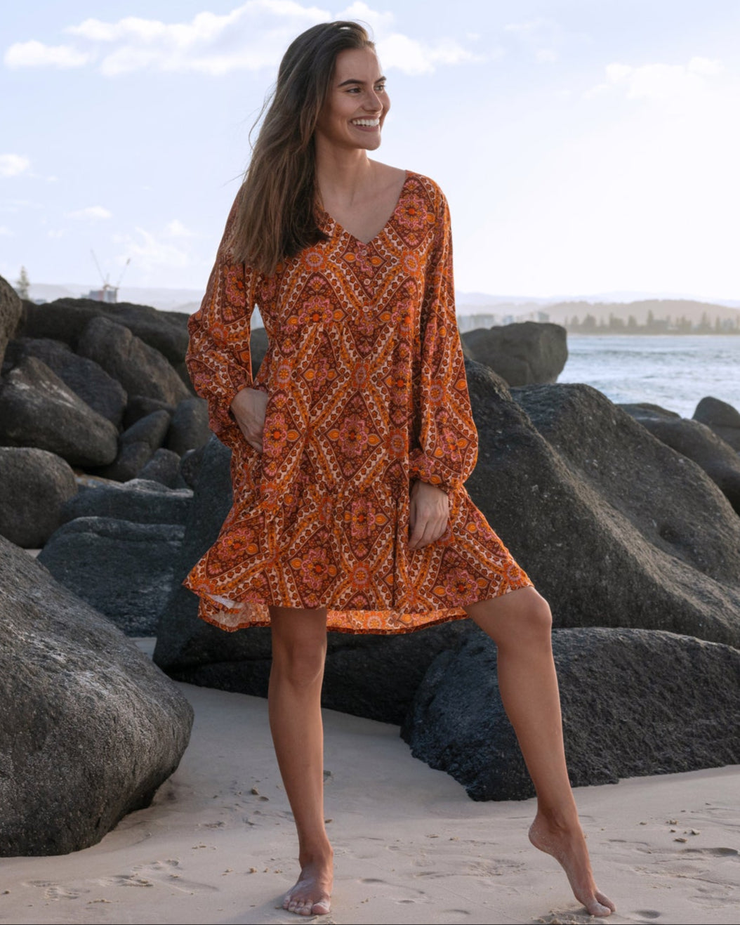REMY MINI DRESS FOLKSONG