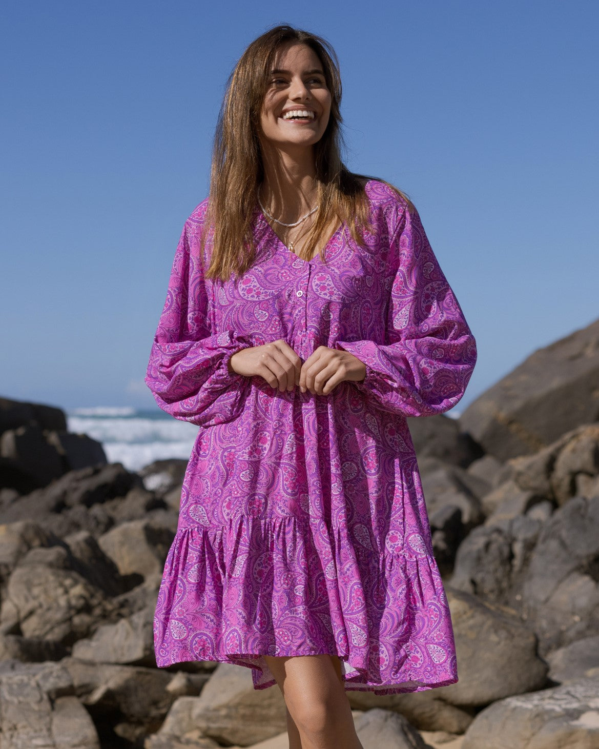 REMY MINI DRESS ULTRA VIOLET
