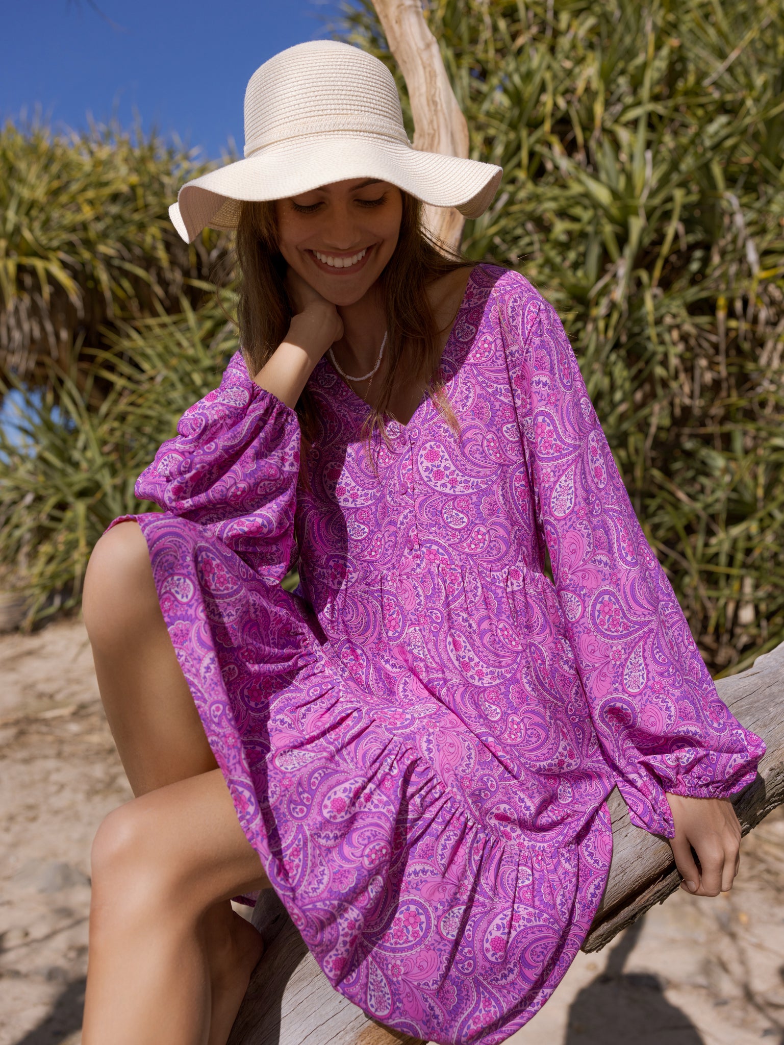 REMY MINI DRESS ULTRA VIOLET