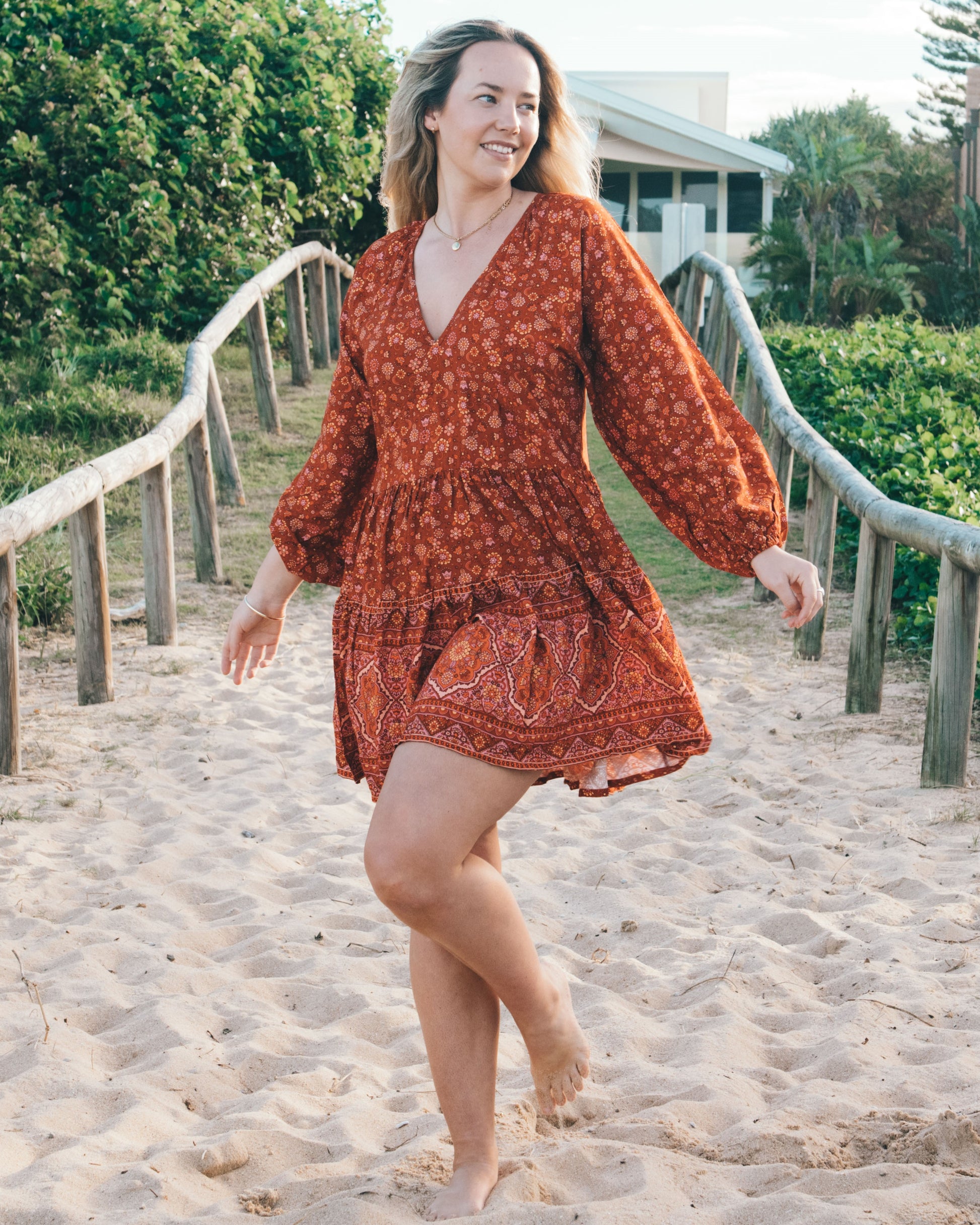 KAYLA MINI DRESS SAVANNA