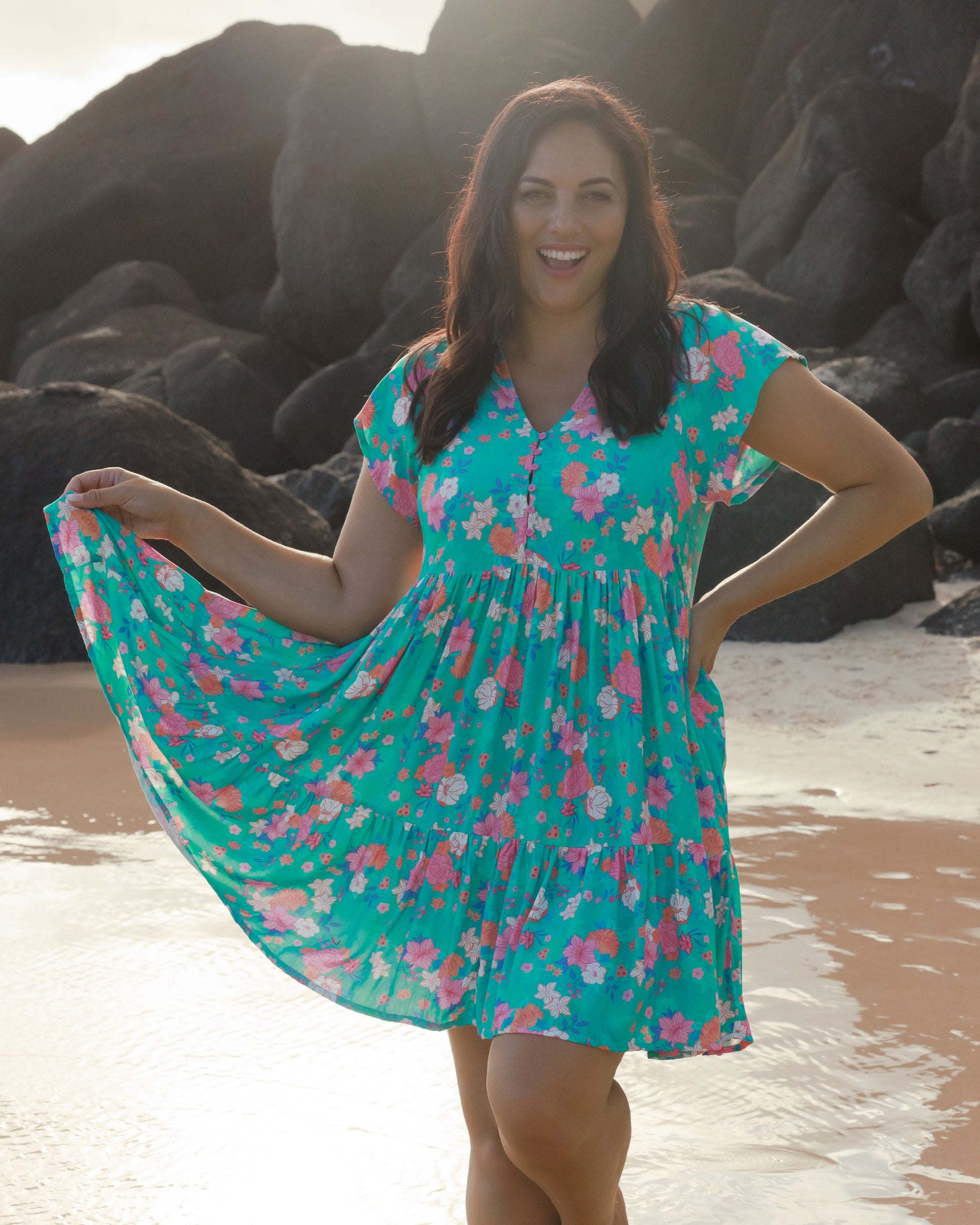 ESME MINI DRESS SECRET GARDEN