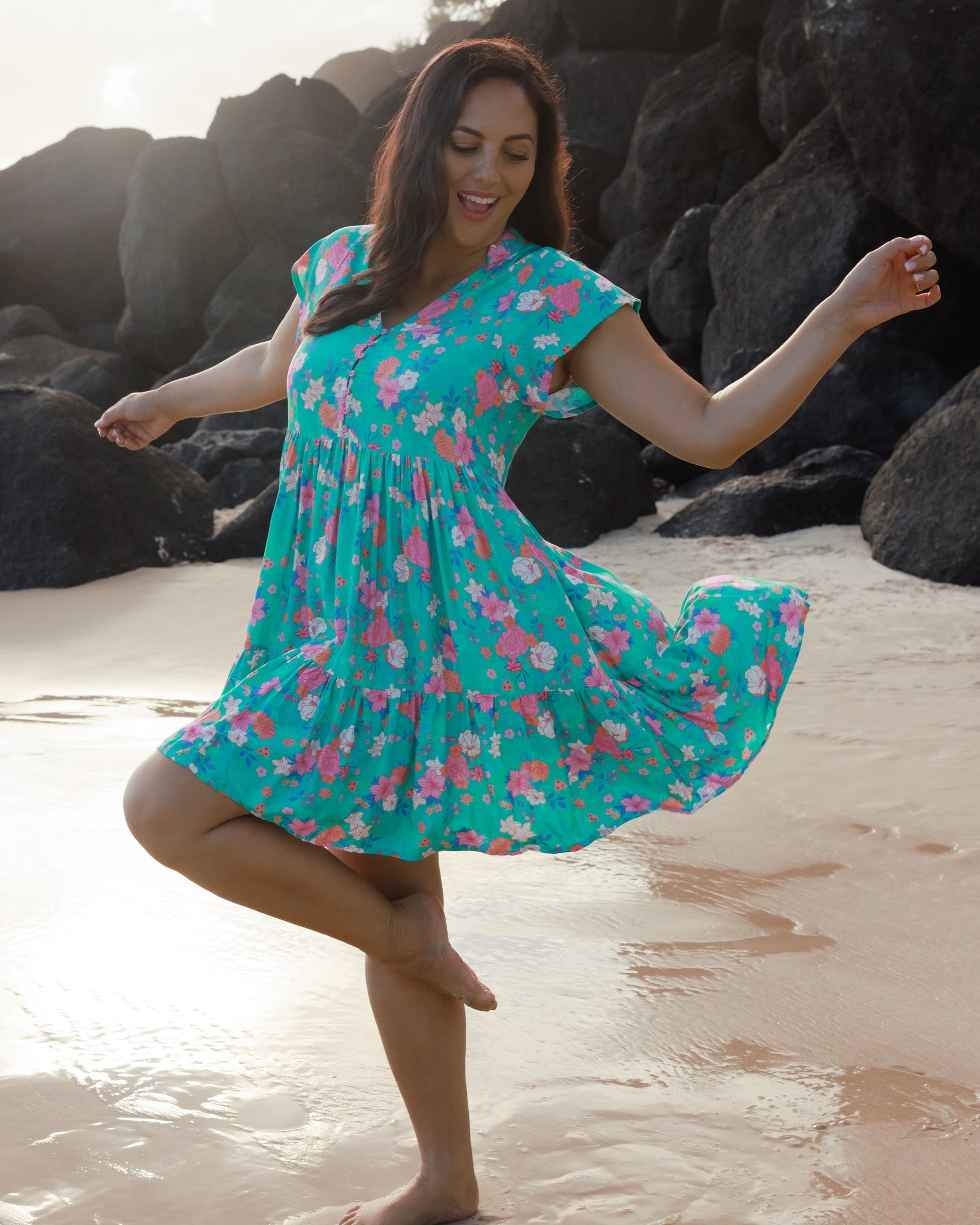 ESME MINI DRESS SECRET GARDEN