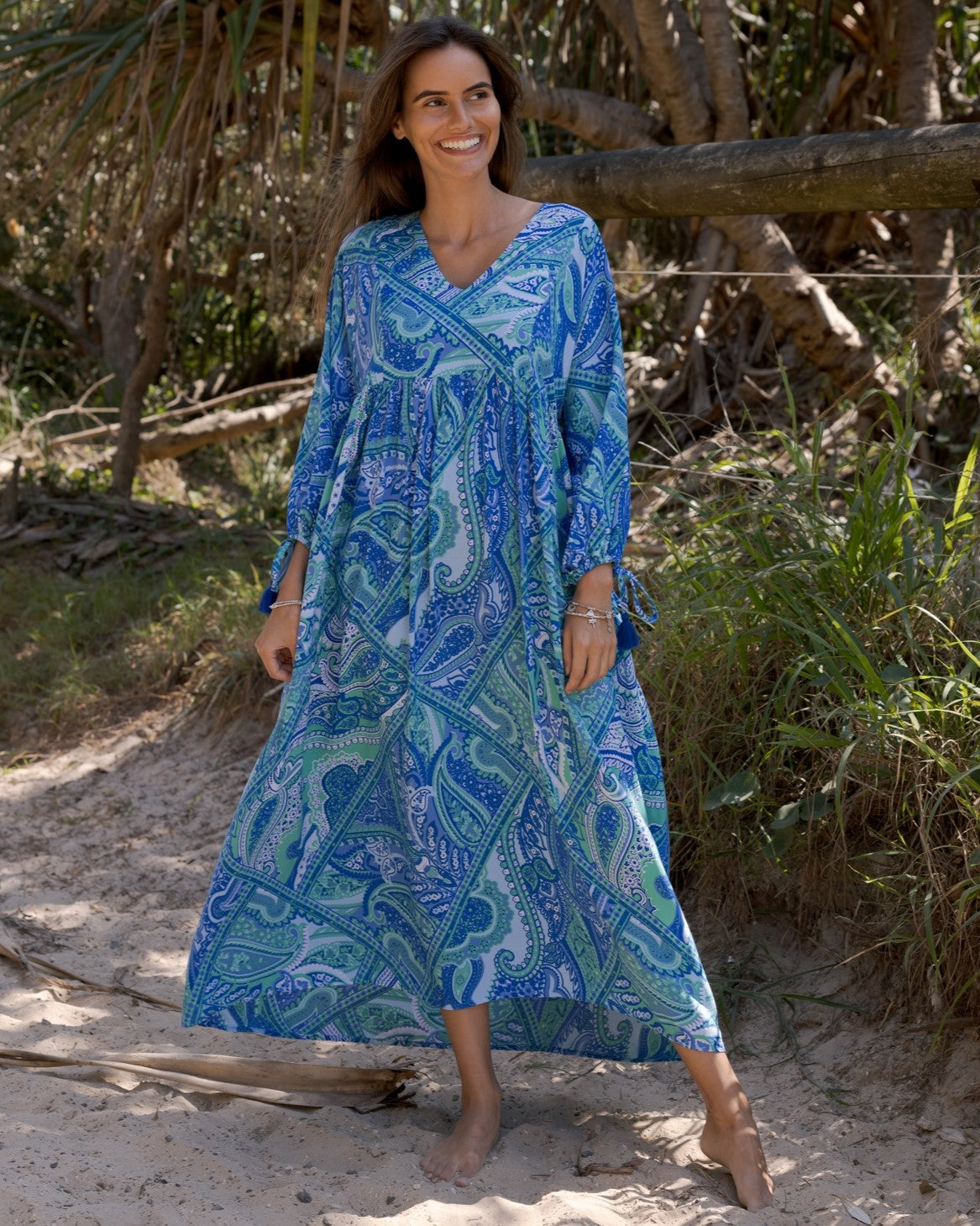 TULA MAXI DRESS CASCADE