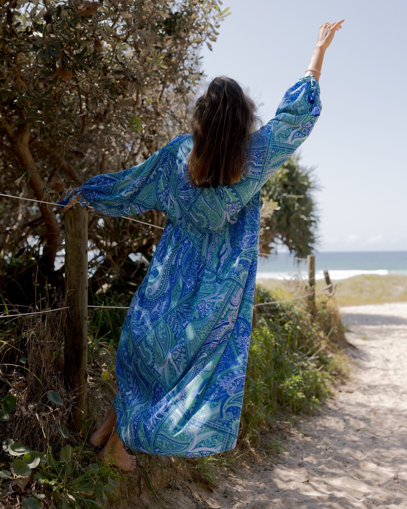 TULA MAXI DRESS CASCADE