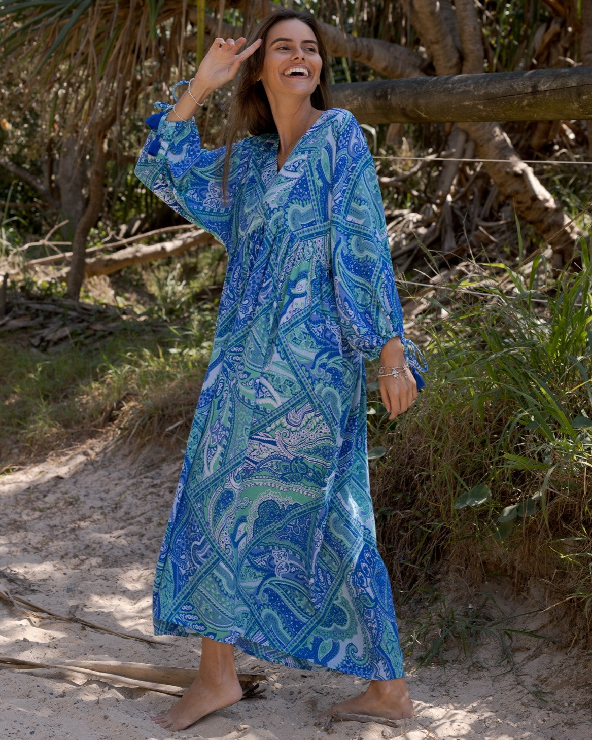 TULA MAXI DRESS CASCADE