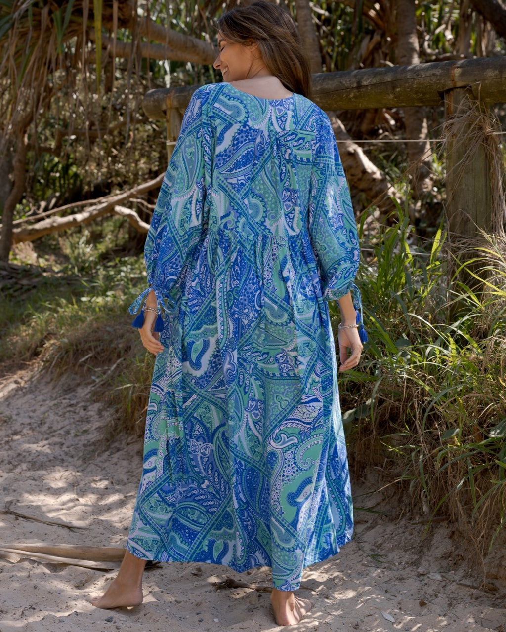 TULA MAXI DRESS CASCADE