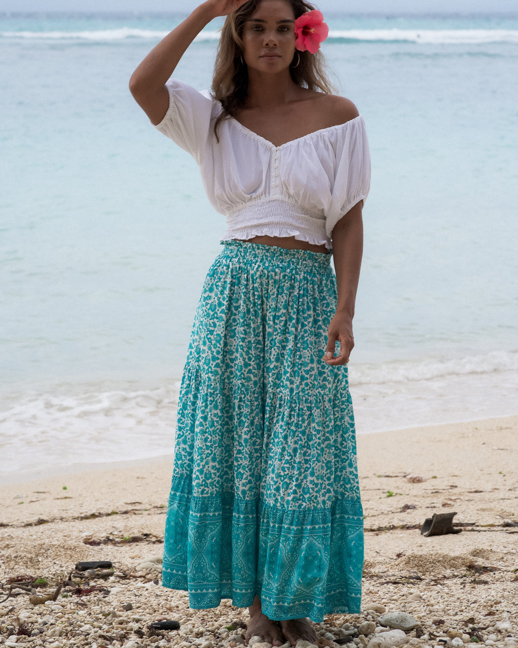 CARLA MAXI SKIRT WHITSUNDAYS