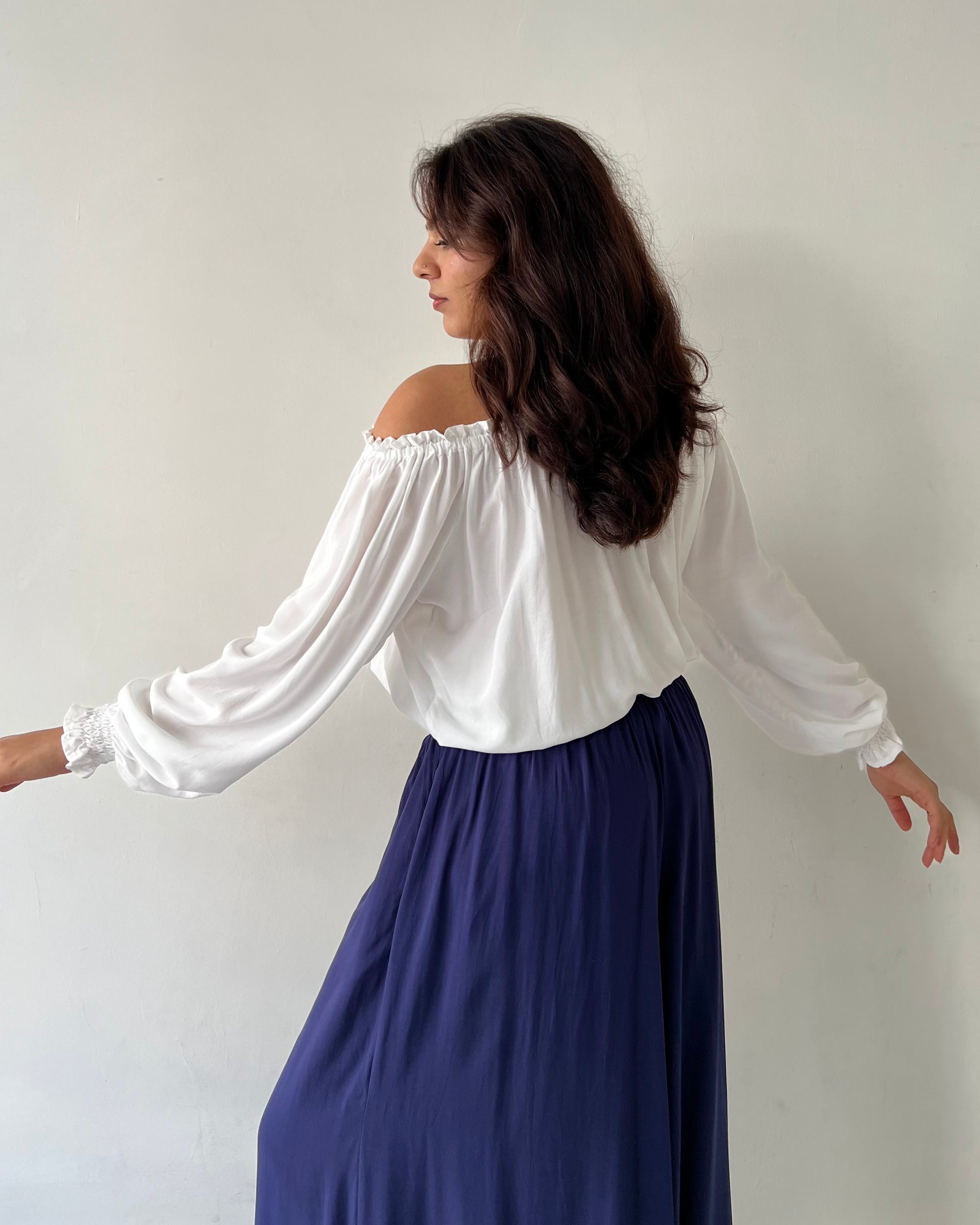 NYLA TOP WHITE
