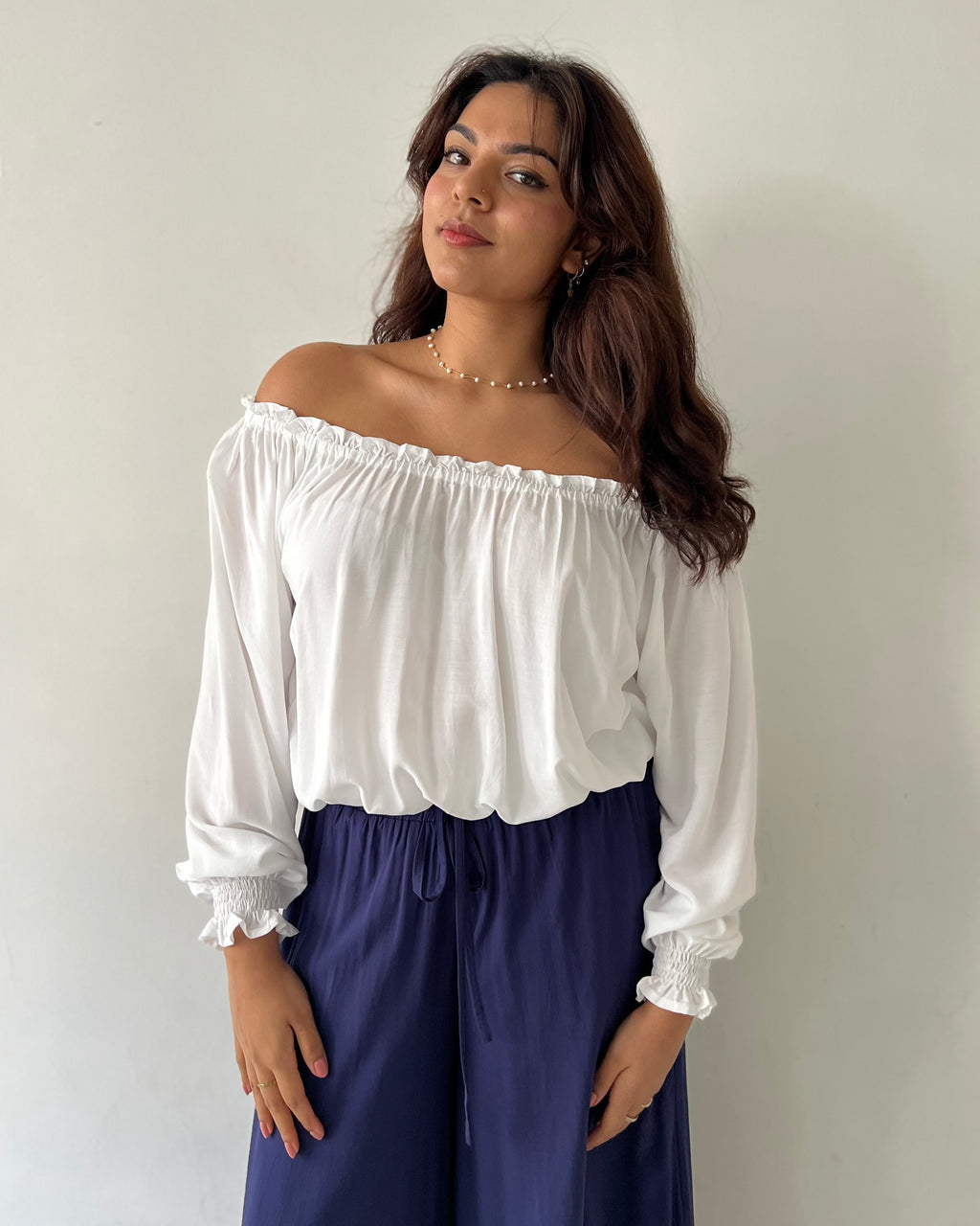 NYLA TOP WHITE