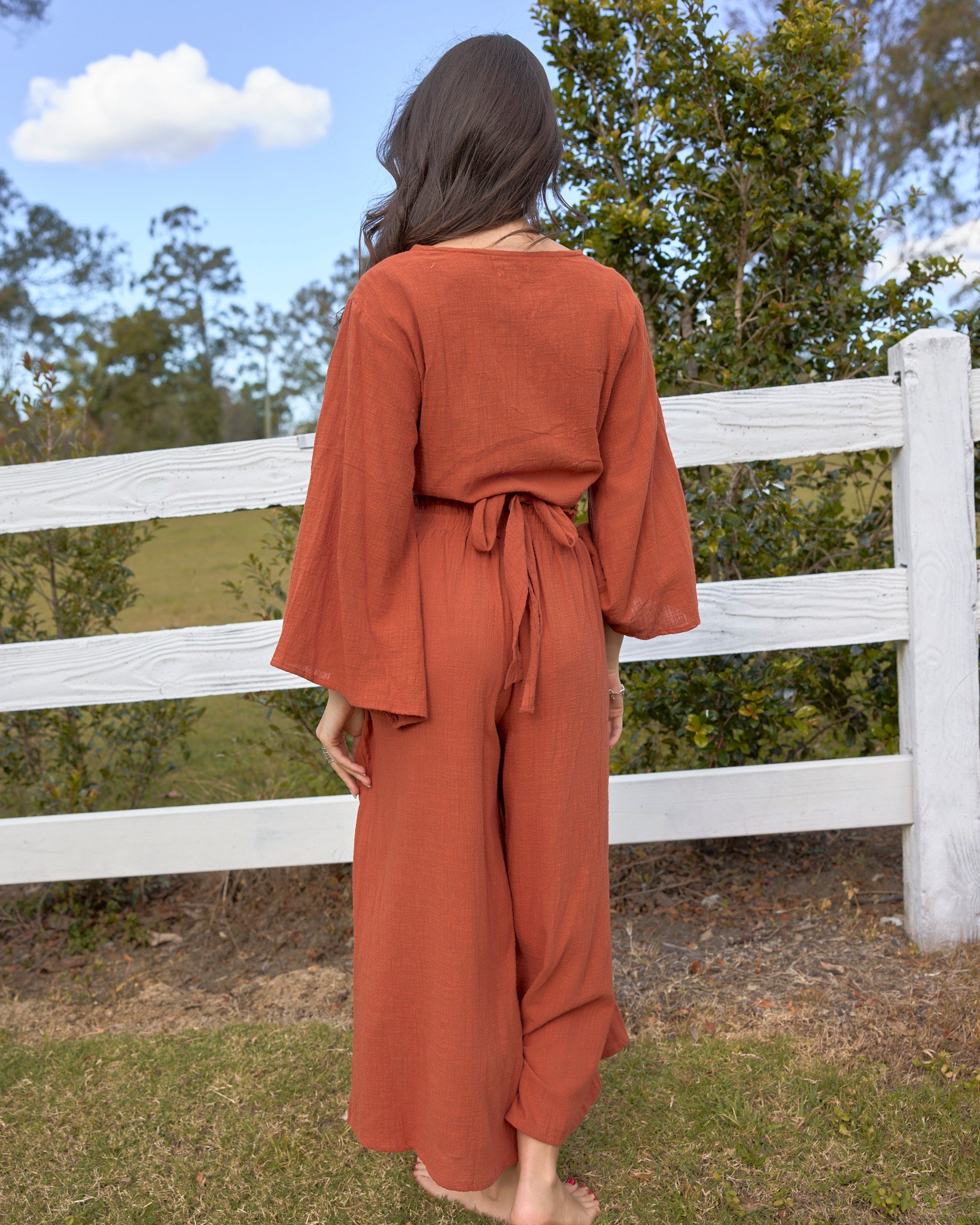CLEO TOP TERRACOTTA