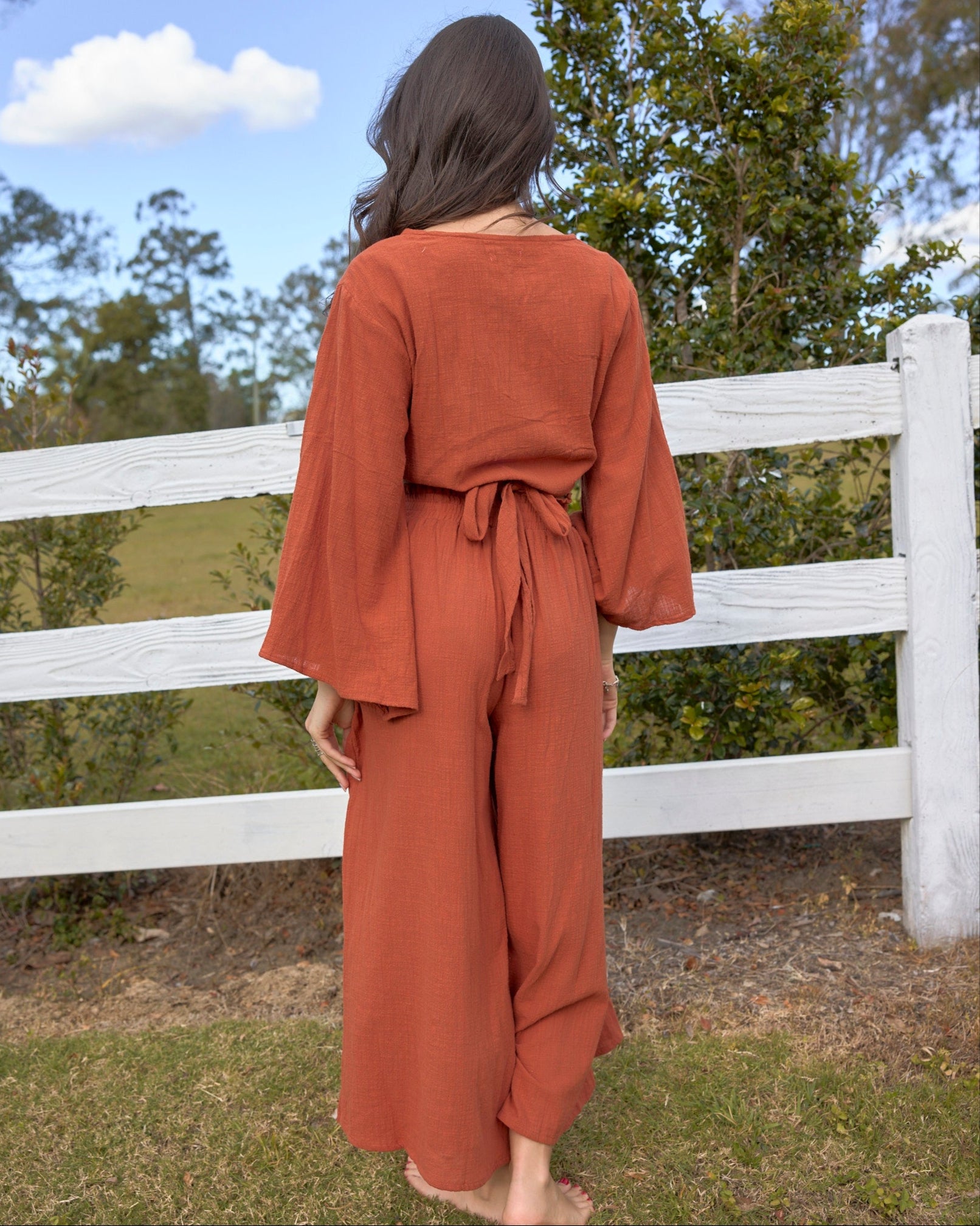 SUKI PANT TERRACOTTA