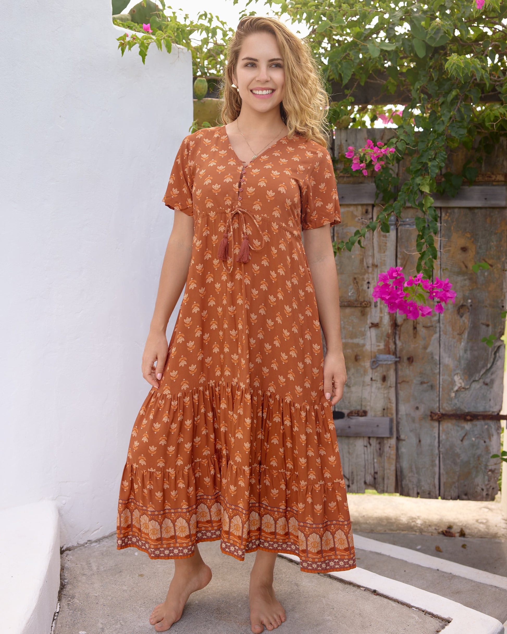 MANDY MIDI DRESS SUNRAY