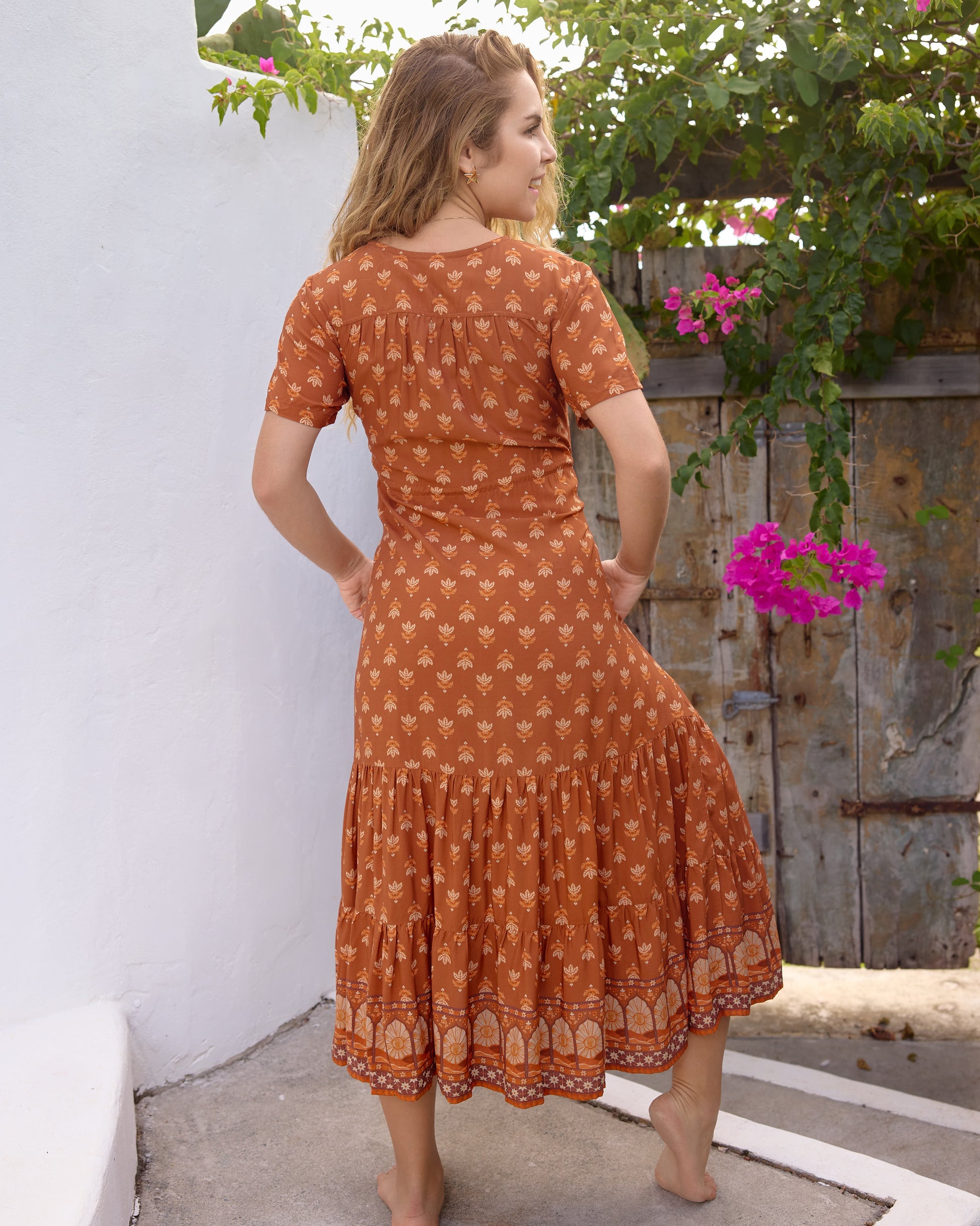 MANDY MIDI DRESS SUNRAY