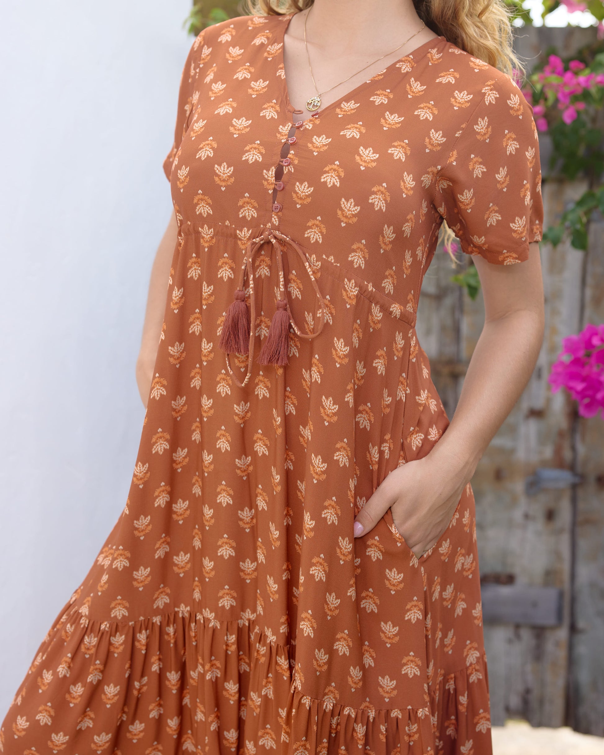 MANDY MIDI DRESS SUNRAY