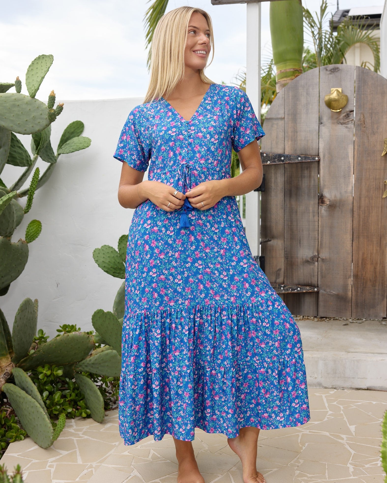 MANDY MIDI DRESS AURA