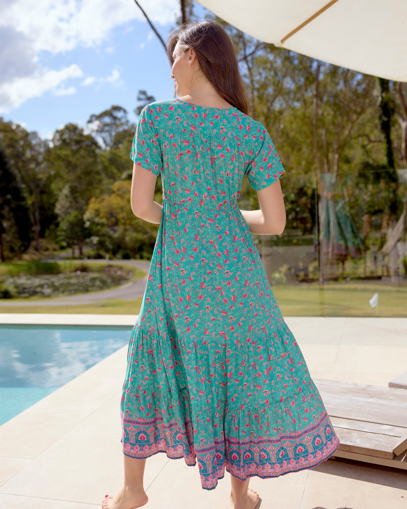 MANDY MIDI DRESS OPAL DREAM