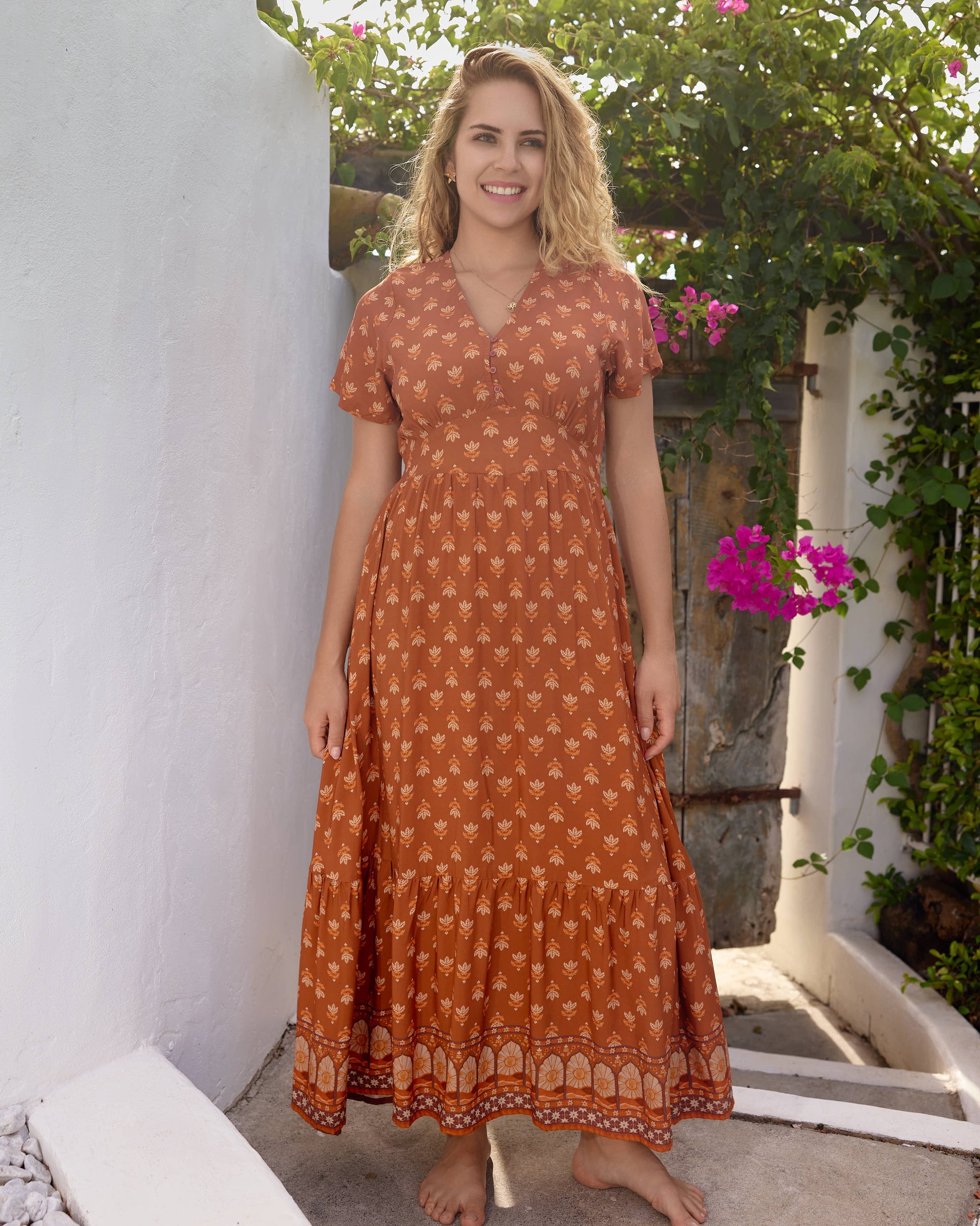 ALICE MAXI DRESS SUNRAY
