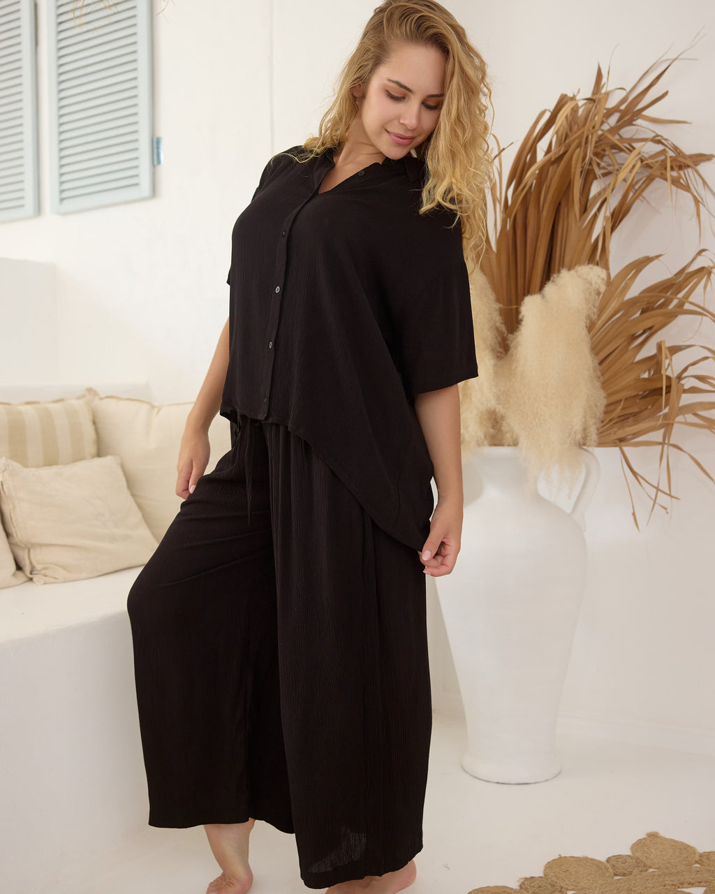 OLLY SHIRT BLACK