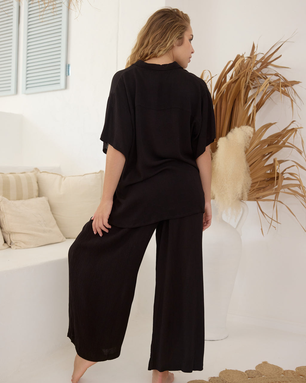 OLLY SHIRT BLACK
