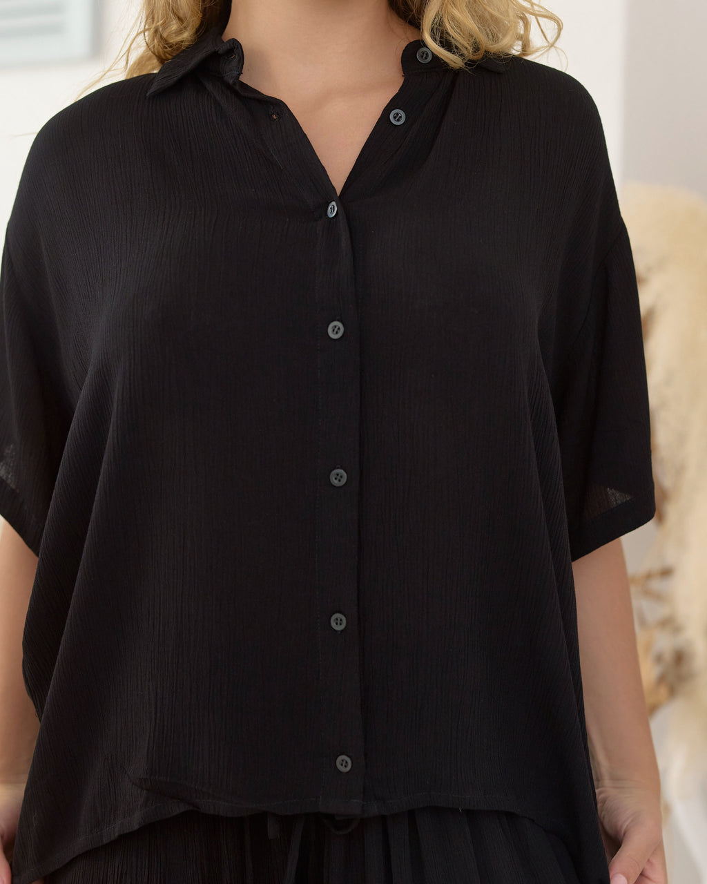 OLLY SHIRT BLACK