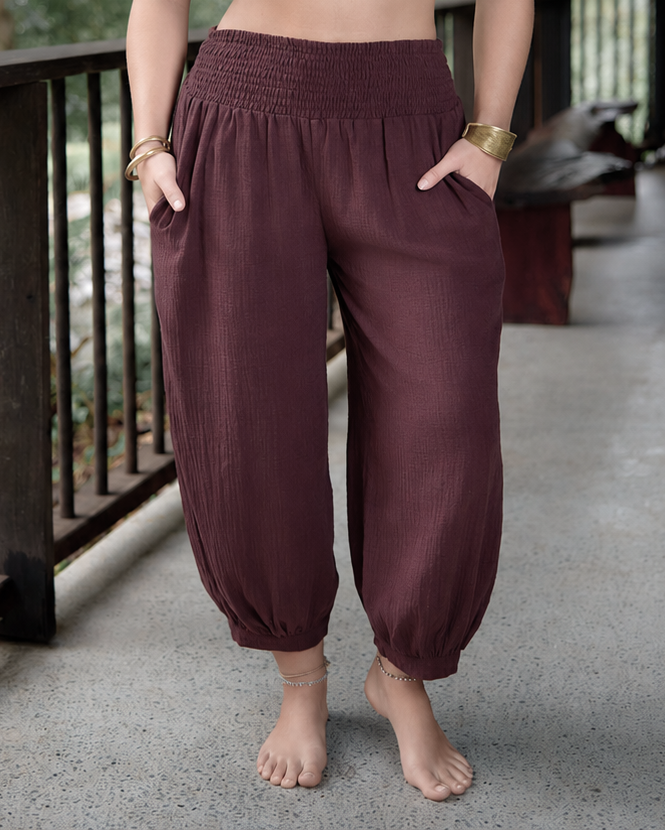 ZARA PANT COFFEE