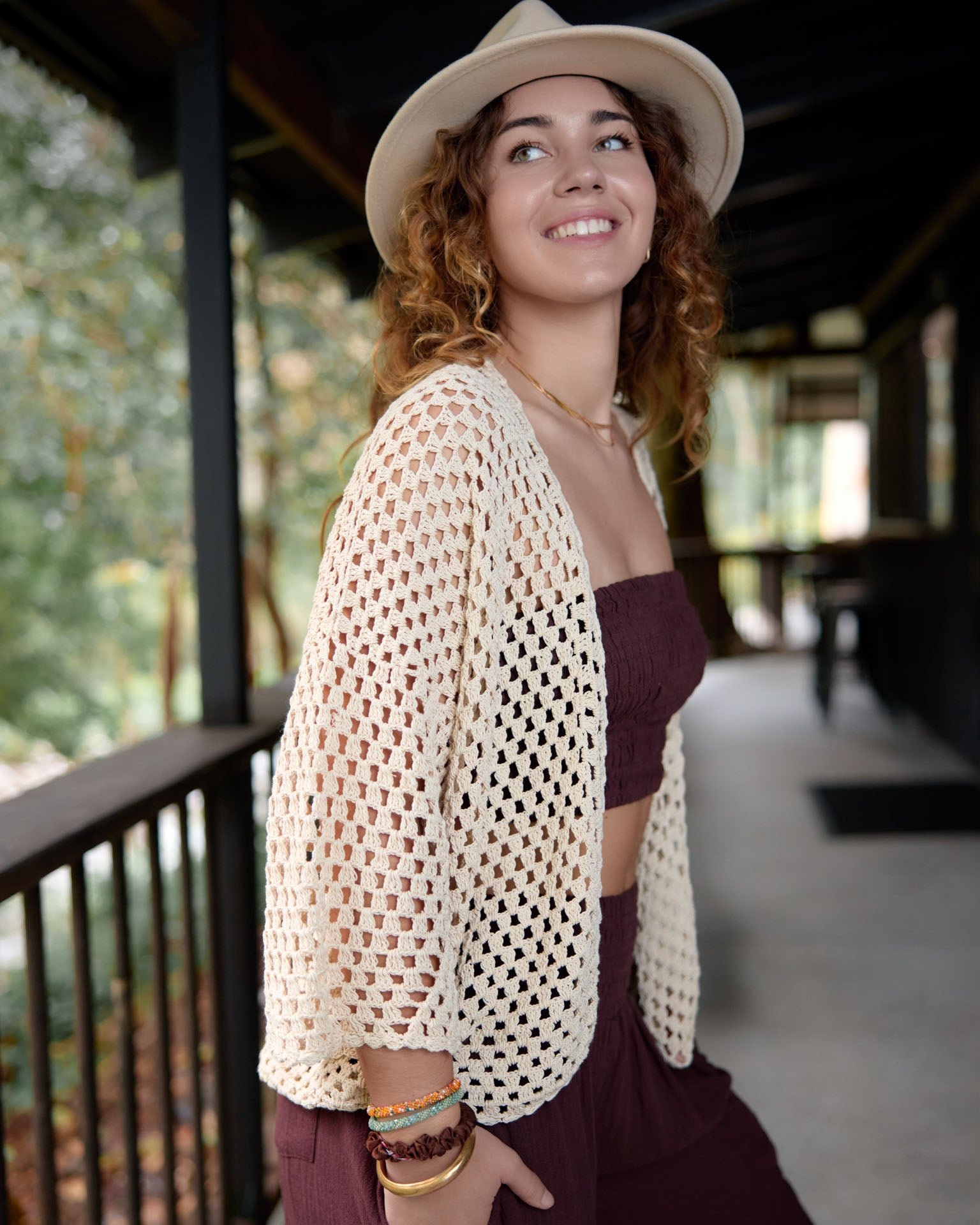 KYLA CARDIGAN VINTAGE CREAM