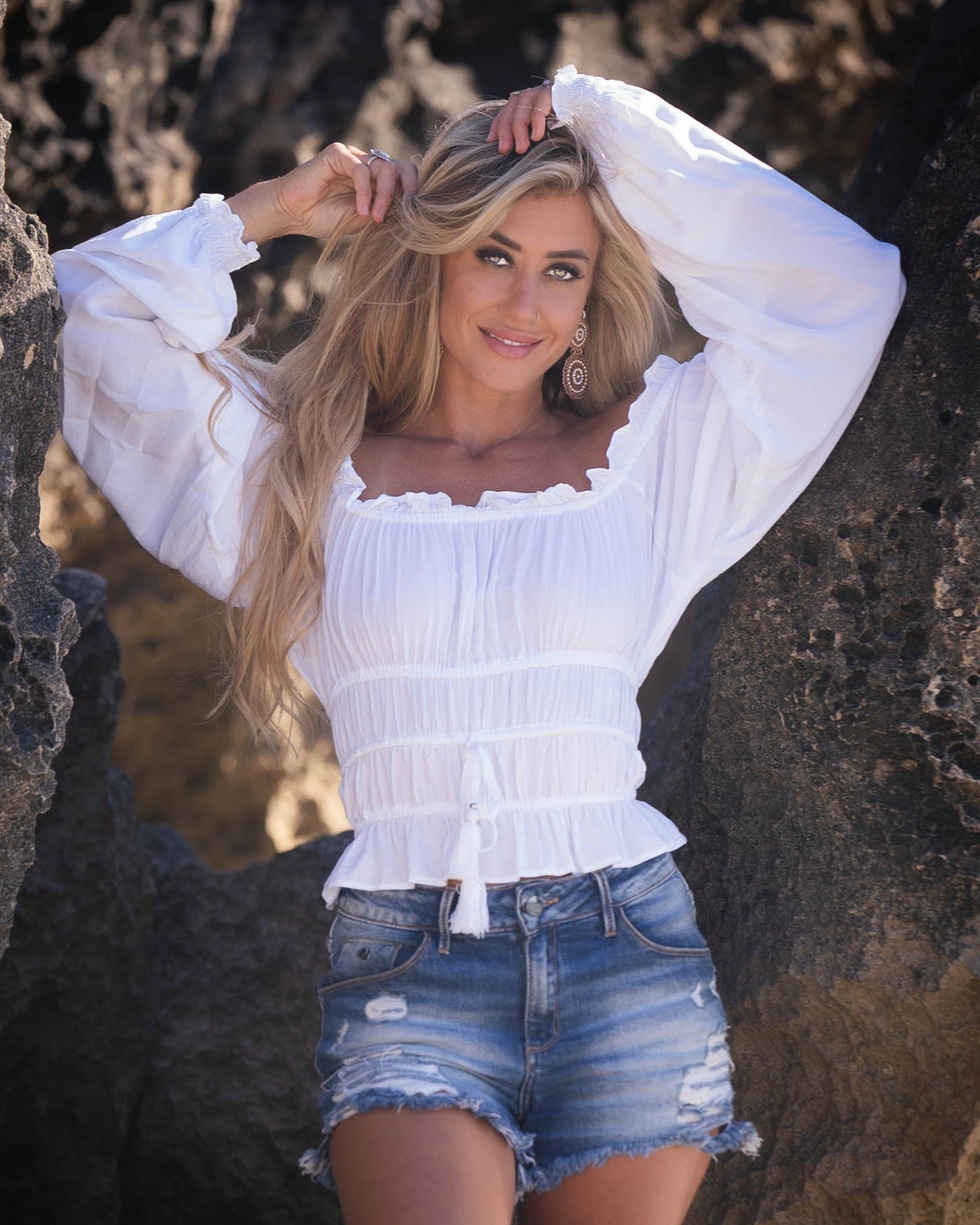 MOLLY TOP WHITE