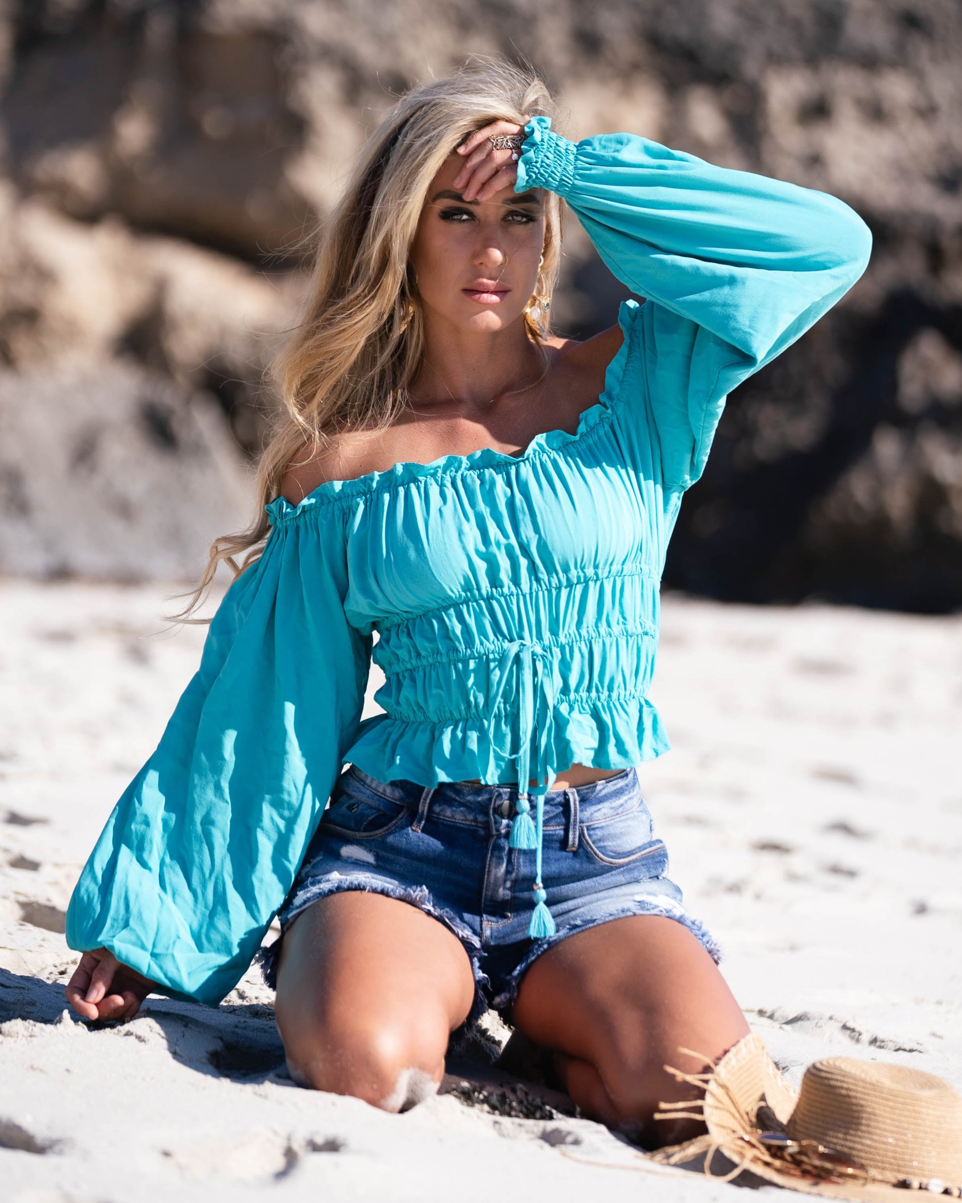 MOLLY TOP EMERALD