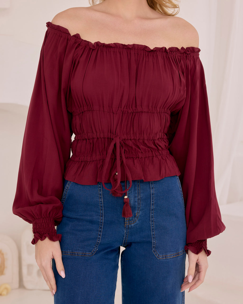MOLLY TOP SANGRIA