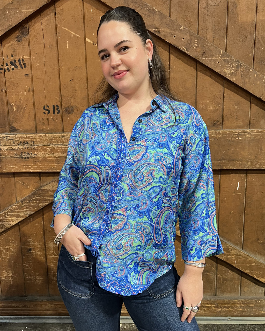 EVELYN SHIRT GREEN