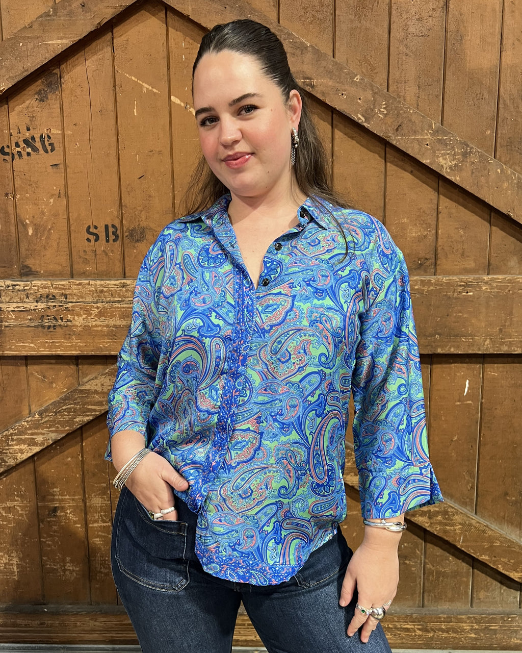 EVELYN SHIRT GREEN