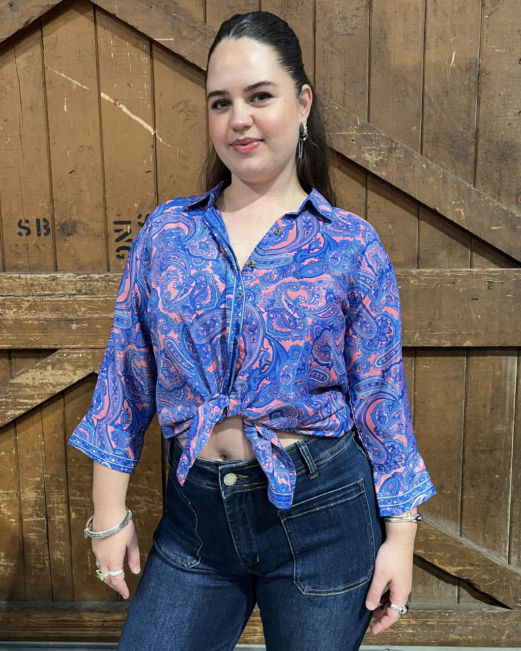 EVELYN SHIRT PEACH