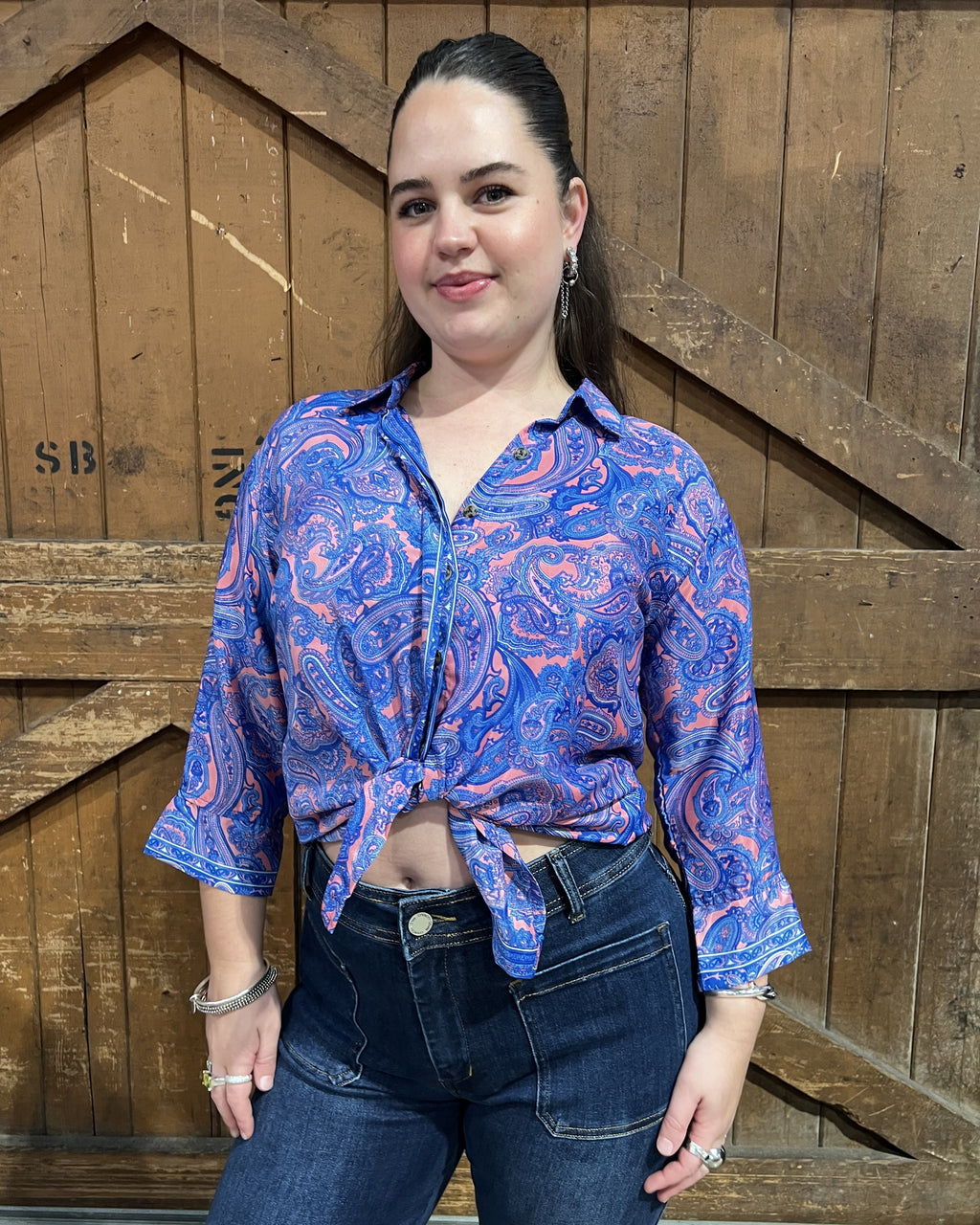 EVELYN SHIRT PEACH