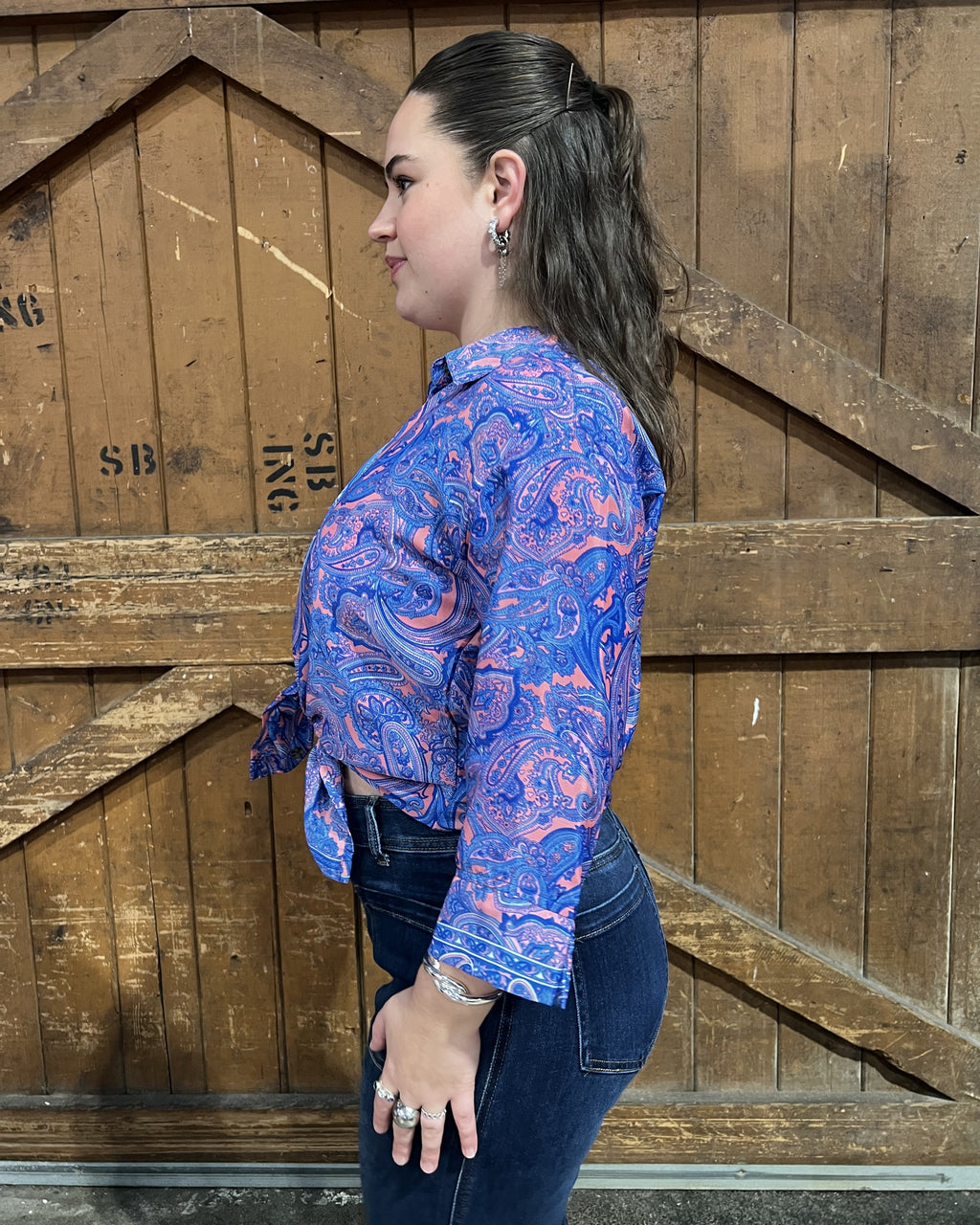 EVELYN SHIRT PEACH