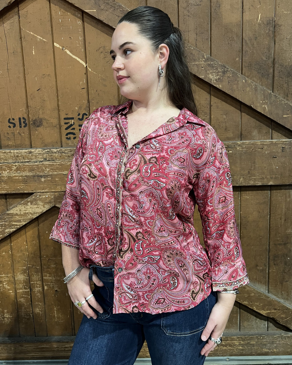 EVELYN SHIRT PINK