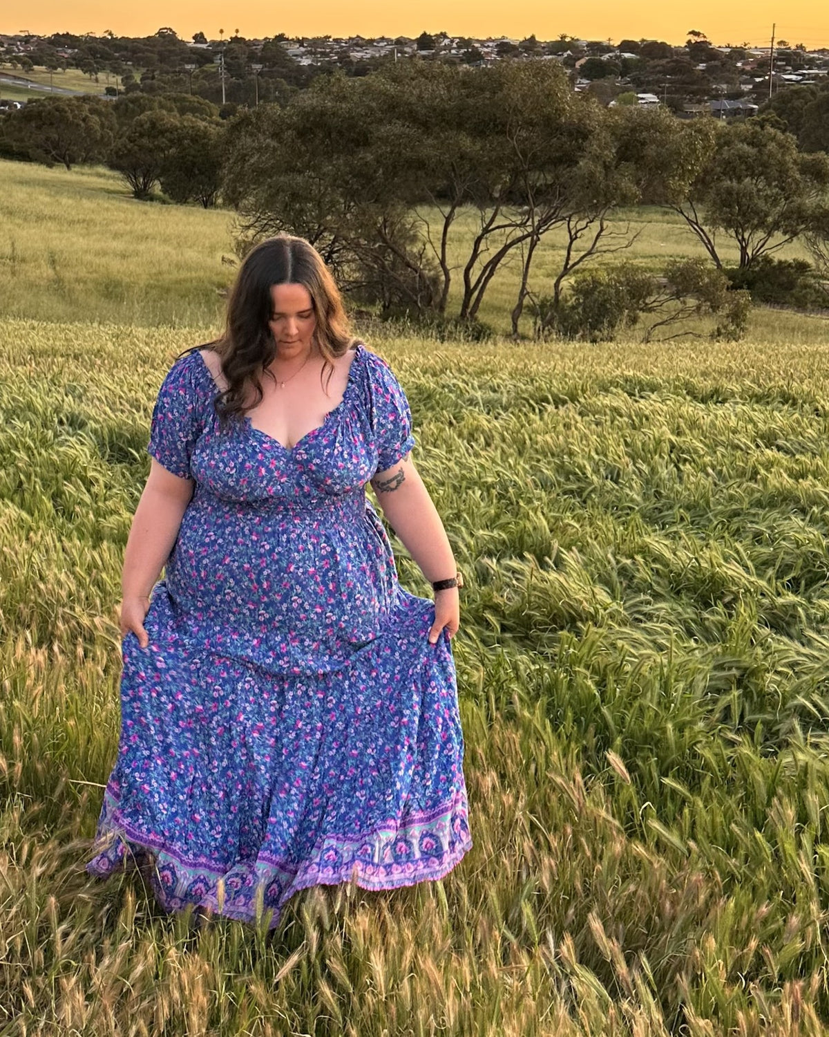 ADORE MAXI DRESS AURA