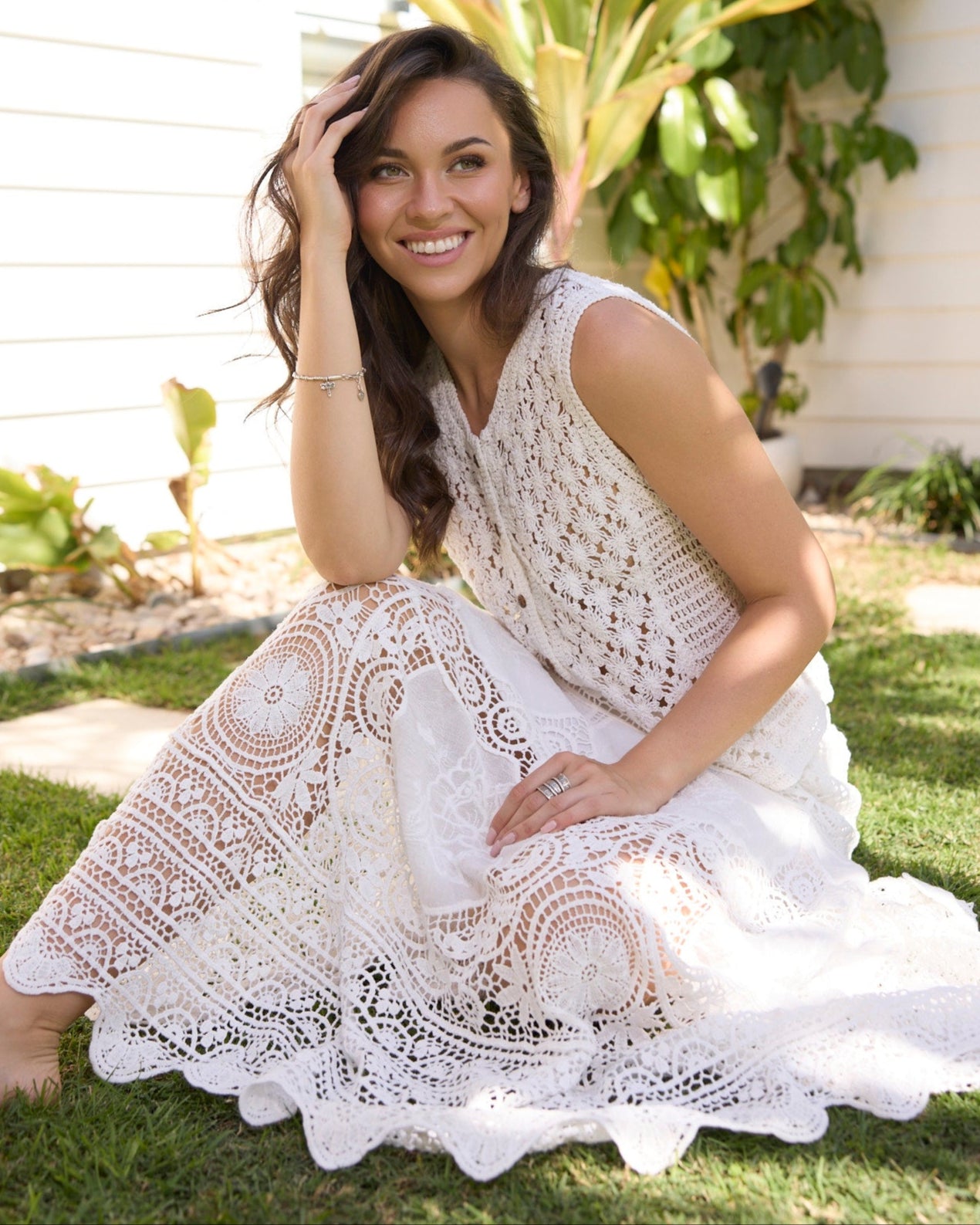 MADI MAXI SKIRT WHITE