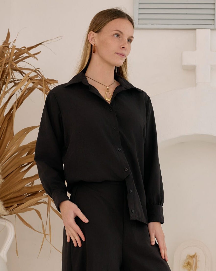 CAROLINE SHIRT MIDNIGHT