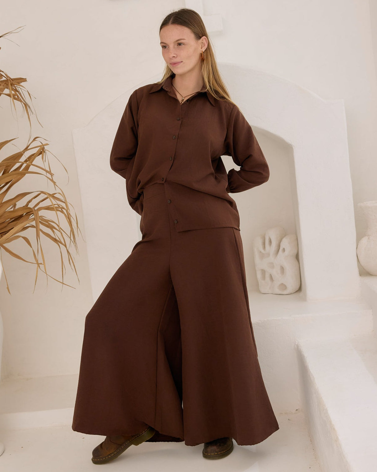 CAROLINE SHIRT ESPRESSO