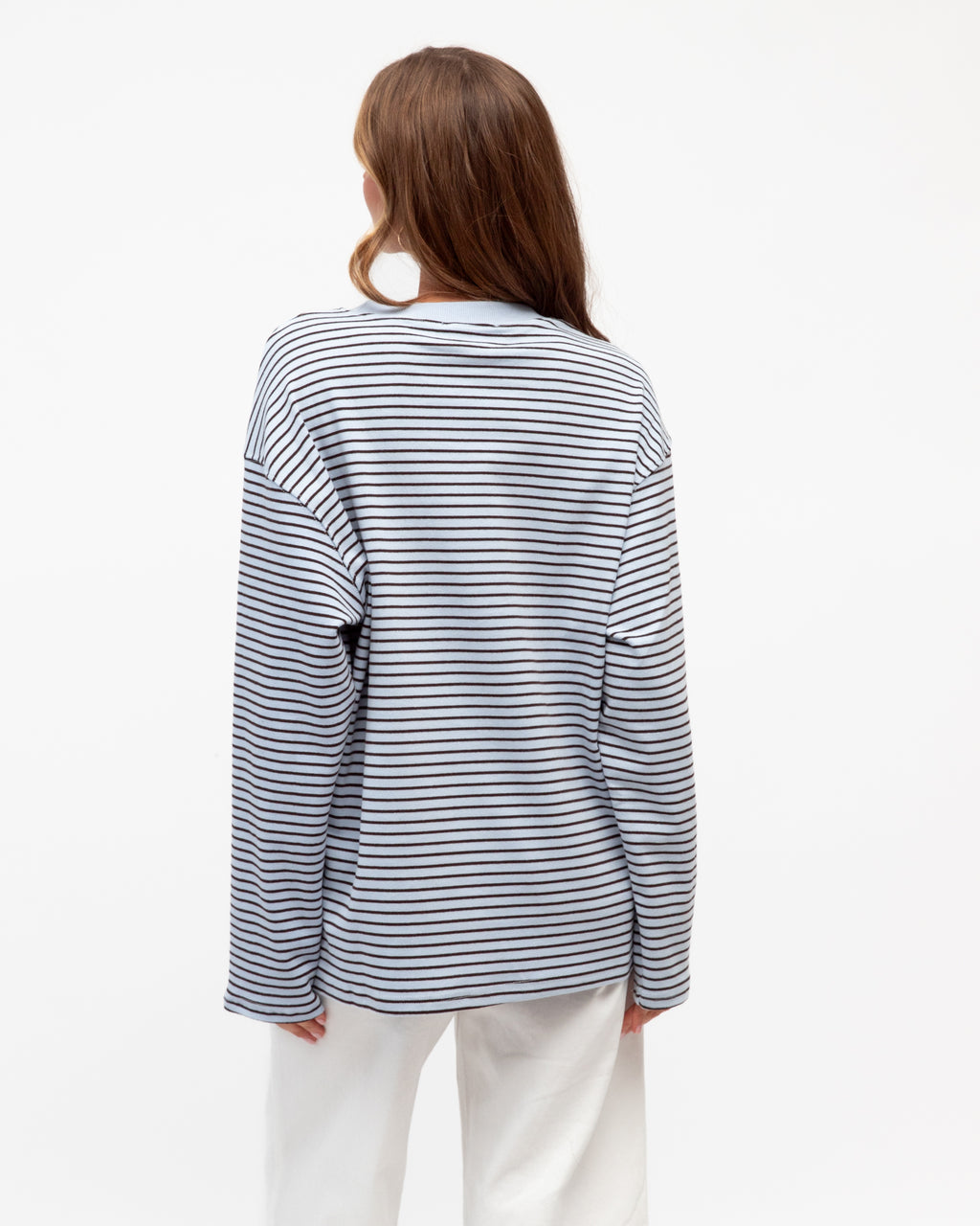MADDIE LONG SLEEVE TEE BLUE