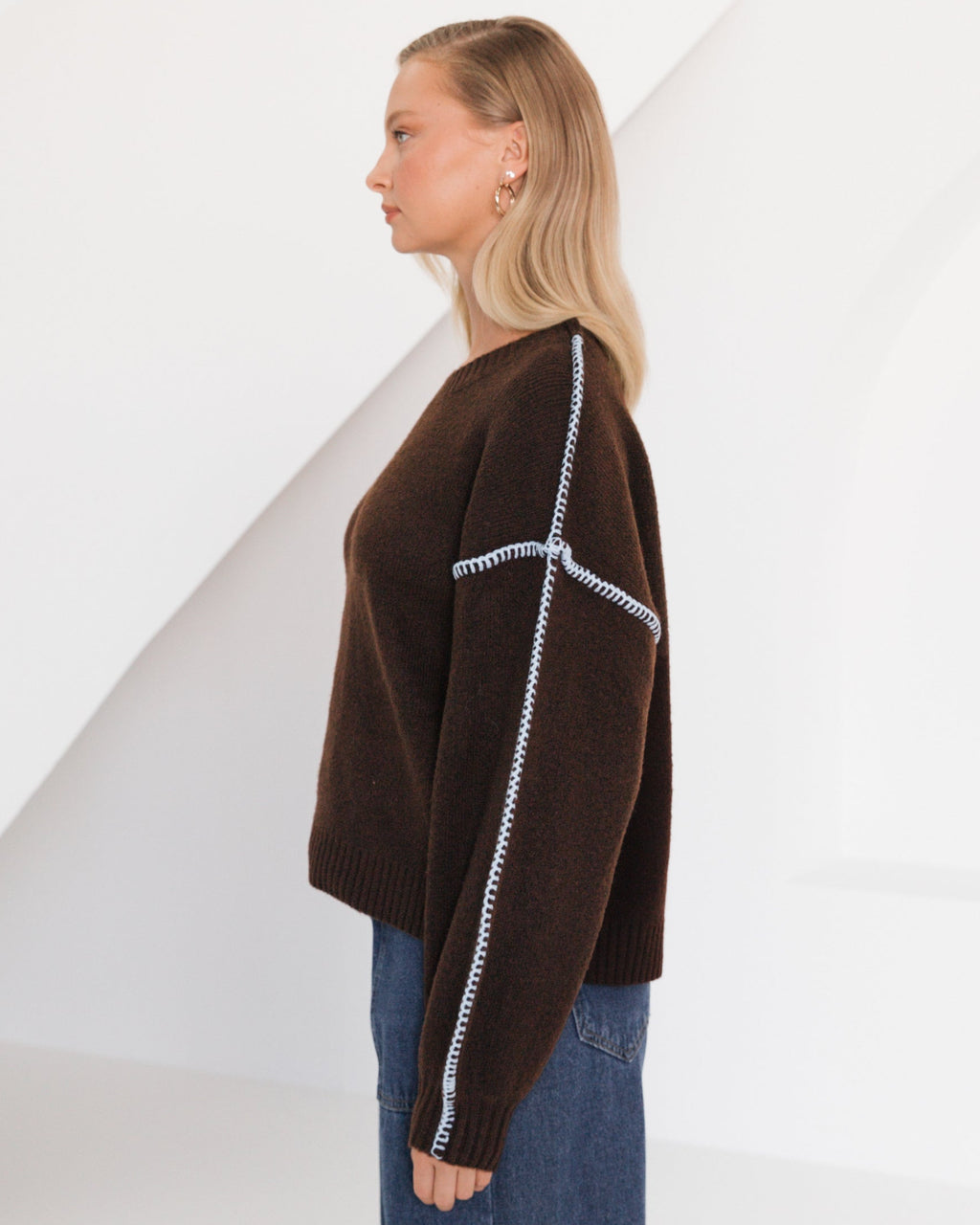 SHARON KNIT CHOCOLATE