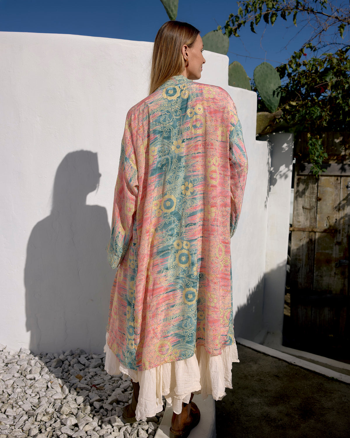 SOLARA MIDI KIMONO PARADISE