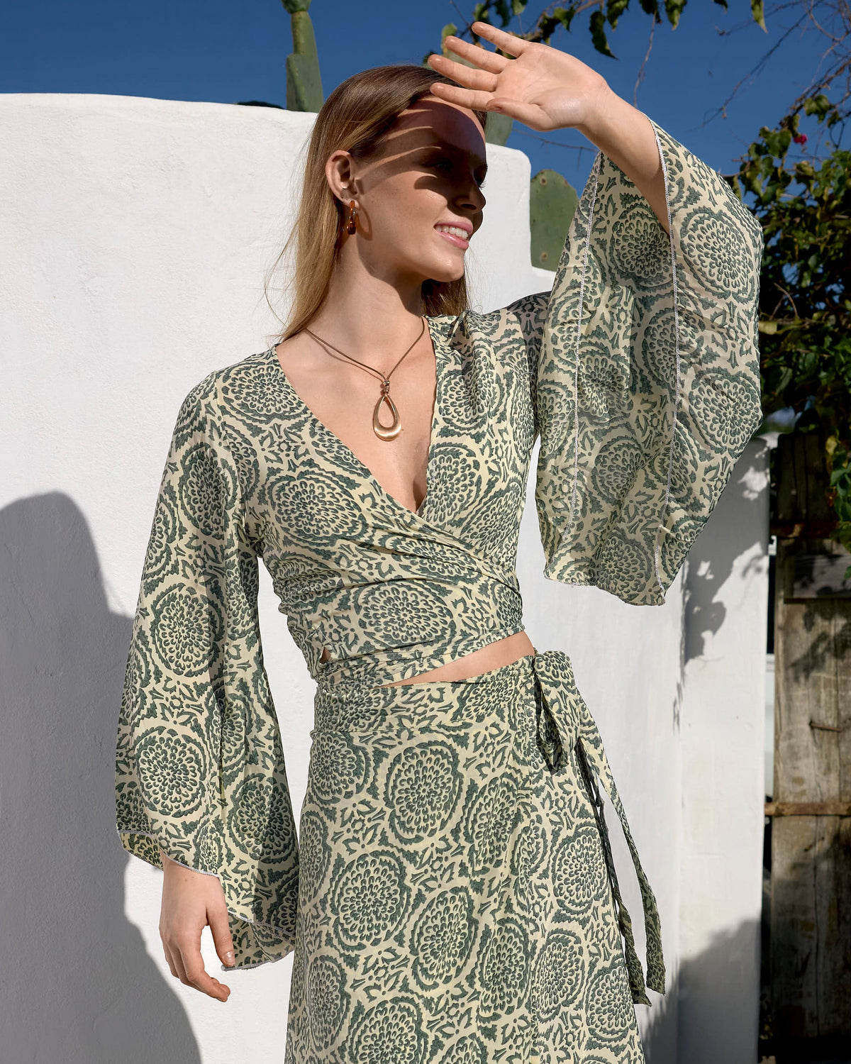 SELENE TOP WILD MOSS