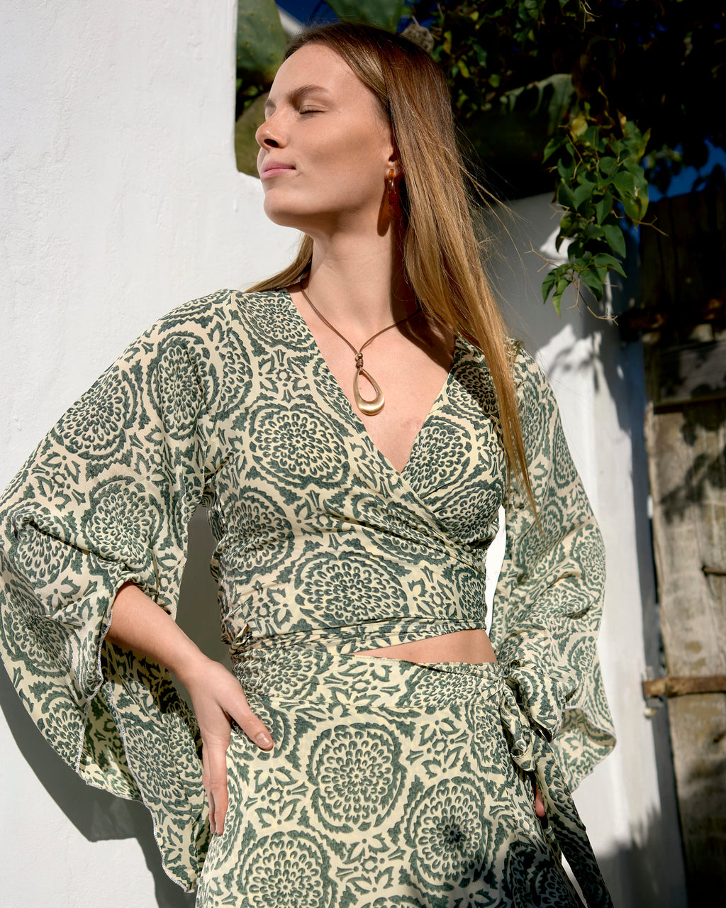 SELENE TOP WILD MOSS