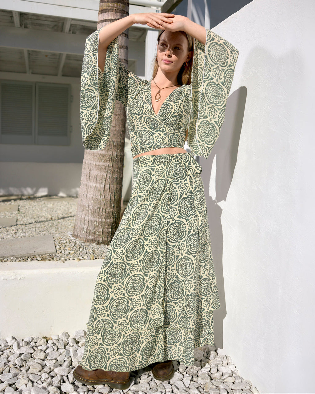 SELENE TOP WILD MOSS
